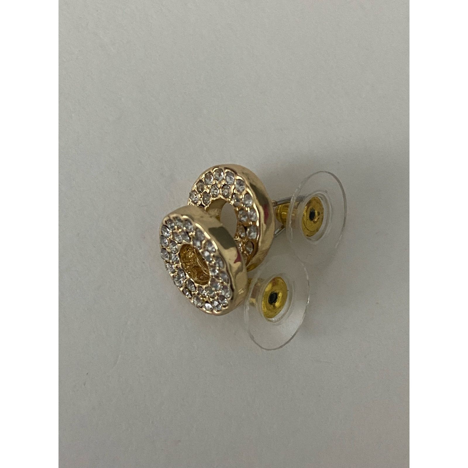 Other round stud earrings gold tone Size ONE SIZE - 4 Thumbnail