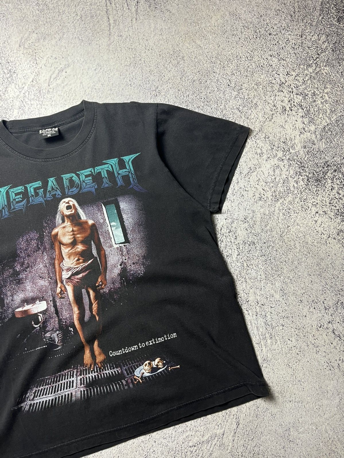 Band Tees Vintage Megadeth T-Shirt Single Stitch Reprint Moder Y2K Size US M / EU 48-50 / 2 - 8 Thumbnail