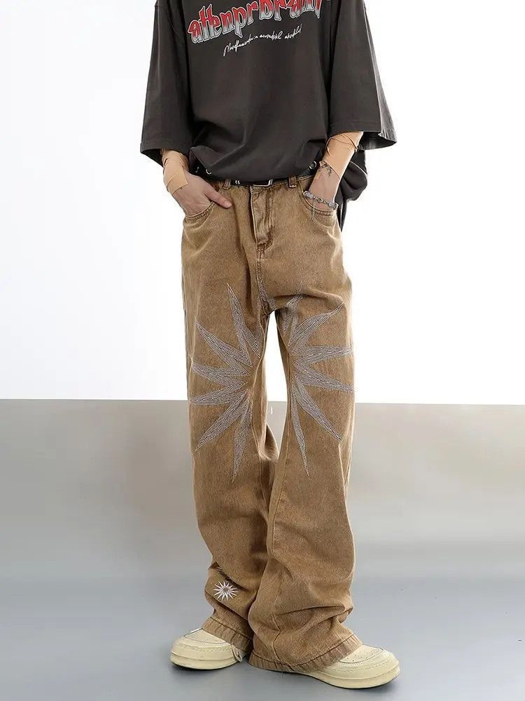 Japanese Brand Hip hop street loose wide leg jeans Size US 32 / EU 48 - 5 Thumbnail