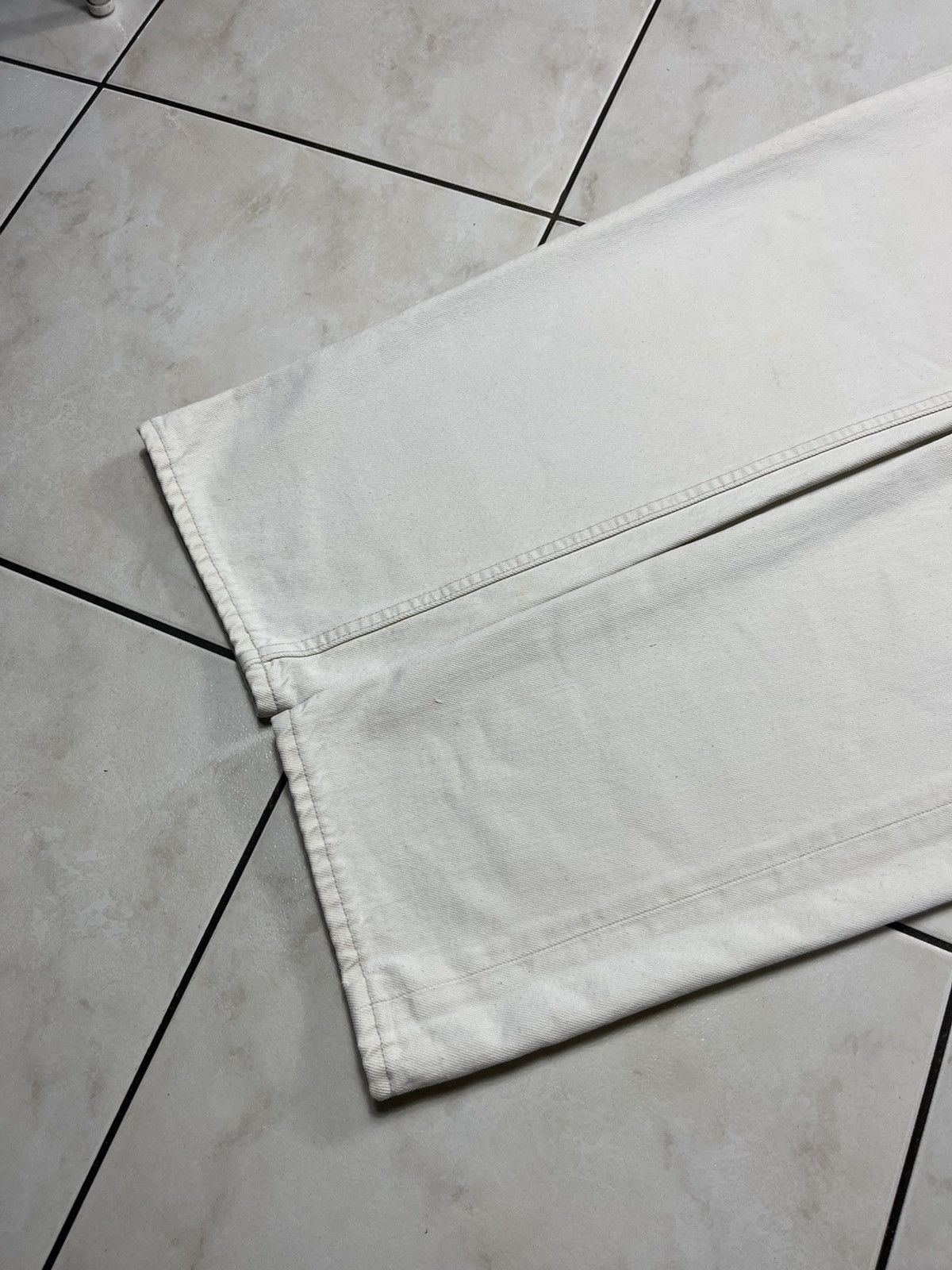 Levi's × Levi's Vintage Clothing × Vintage Vintage 501 90s Levi’s white denim jeans pants Size US 36 / EU 52 - 7 Thumbnail