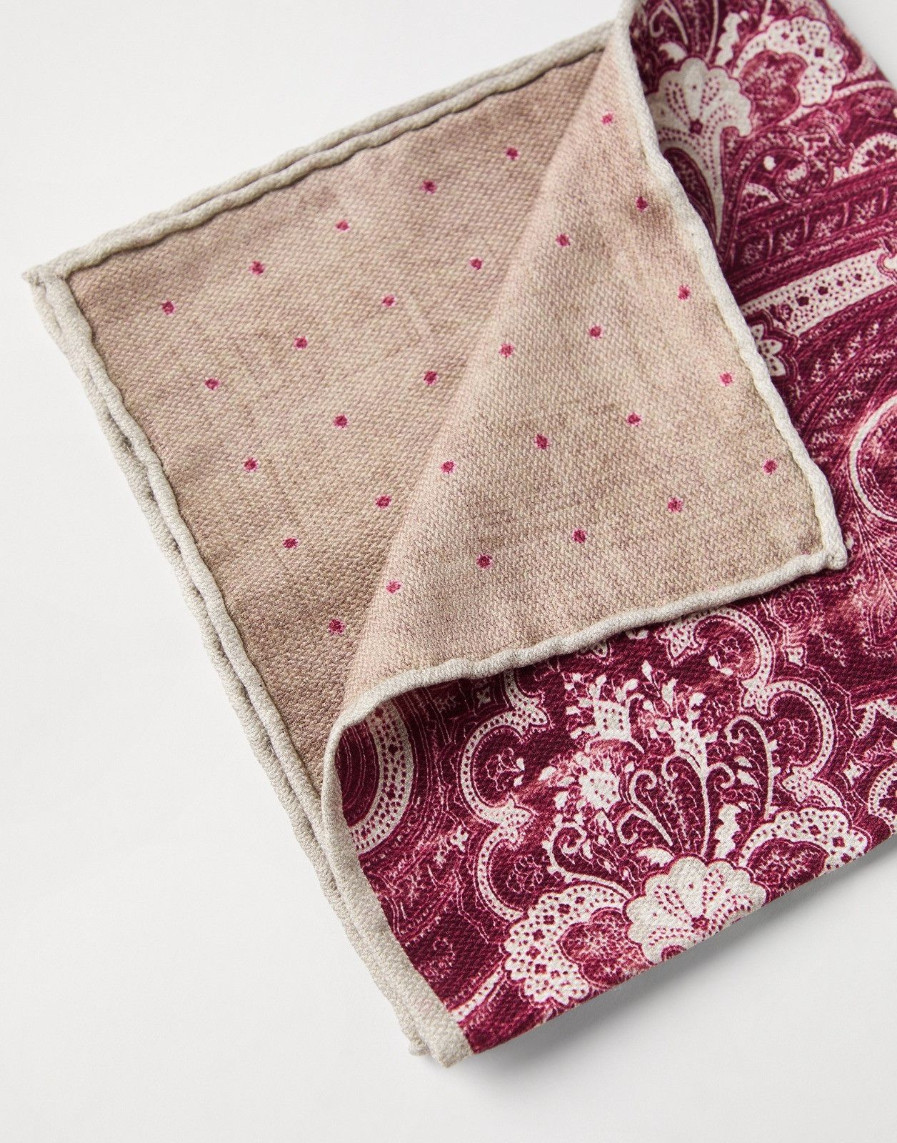 Brunello Cucinelli o1la1rc1a0326 Size: OS / Pocket Square in Multicolor Size ONE SIZE - 2 Thumbnail