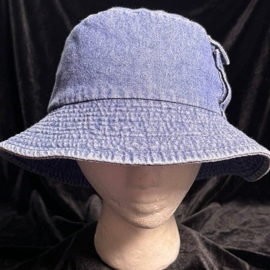 Other Blue Denim Bucket Hat Size ONE SIZE - 1 Thumbnail