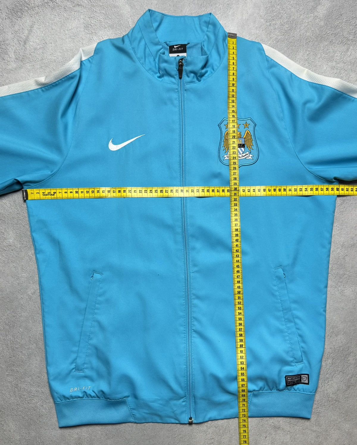 Nike Manchester City 2015 2016 Football Soccer Track Jacket Nike Size US L / EU 52-54 / 3 - 21 Thumbnail