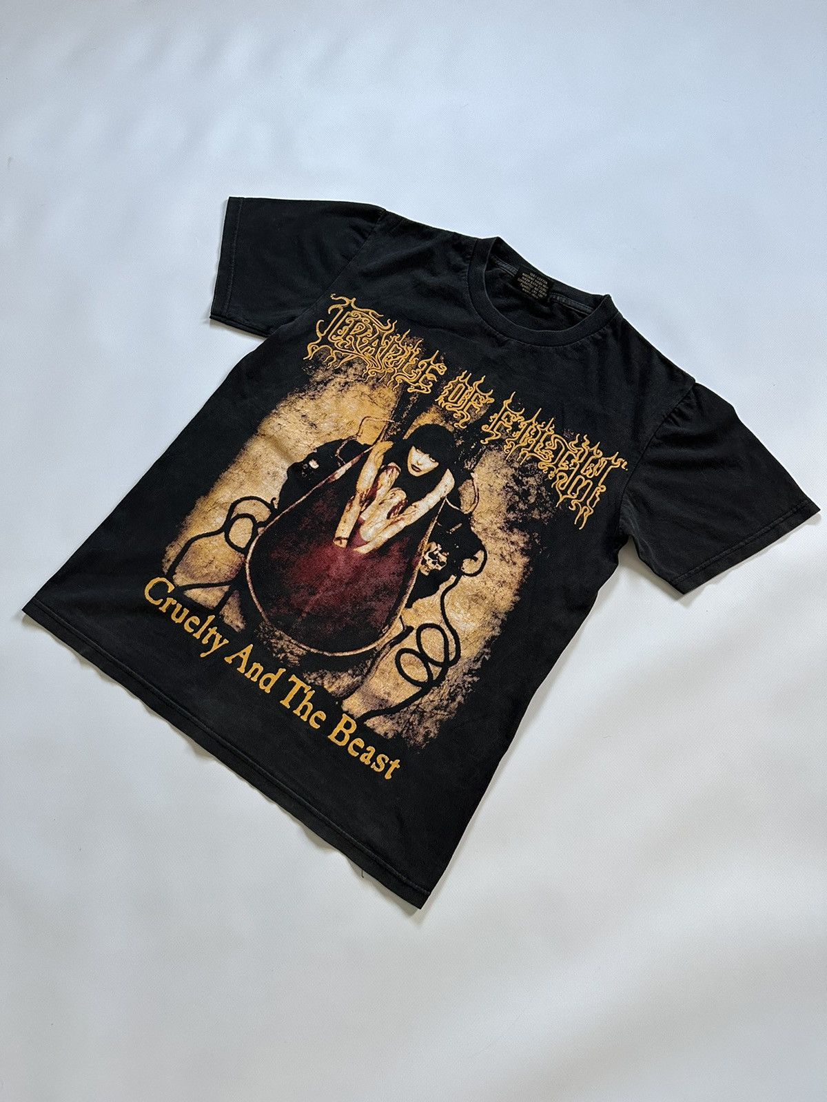 Band Tees × Rock T Shirt × Vintage 1998 Cradle of Filth 