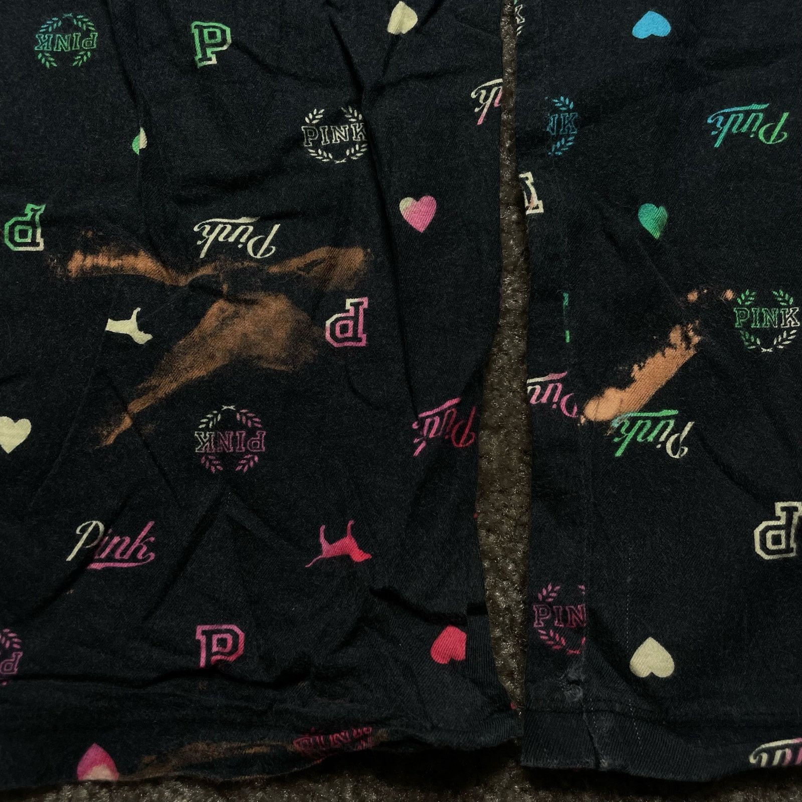 Victoria's Secret VS PINK Pajama Pants Size 28" / US 6 / IT 42 - 7 Thumbnail