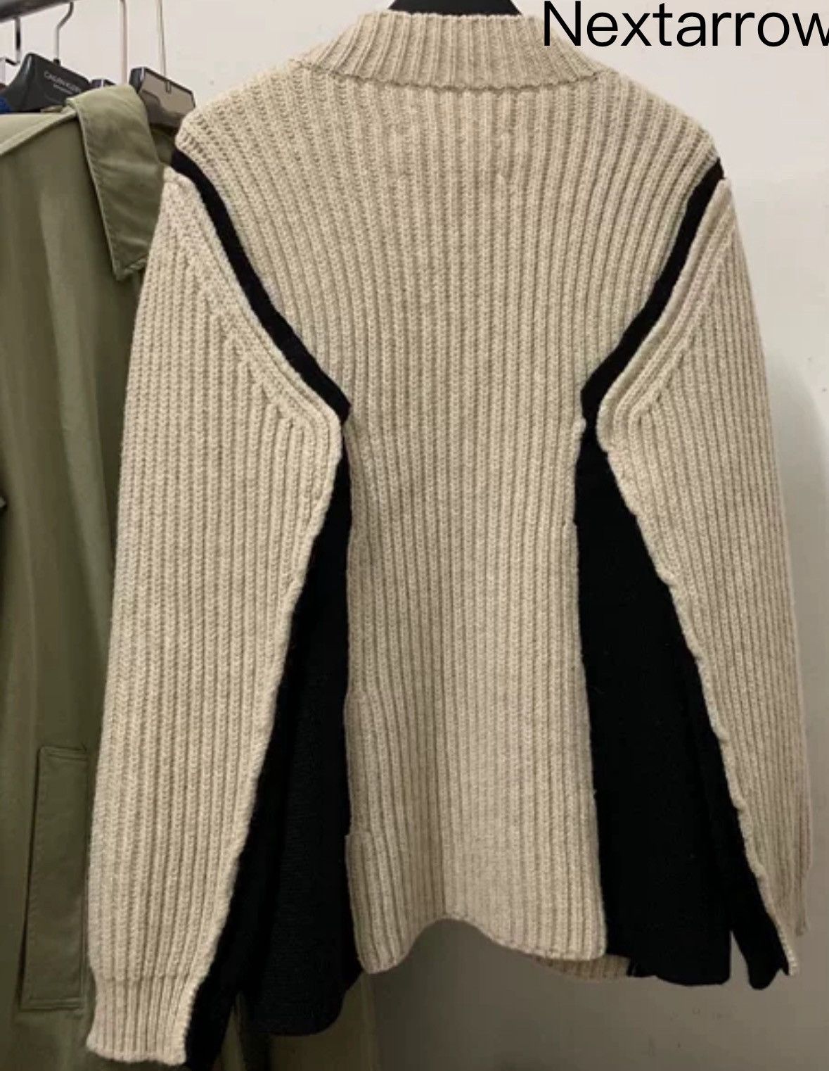 Maison Margiela MAISON MARGIELA AW19 show style pure wool sweater jacket Size US XS / EU 42 / 0 - 2 Thumbnail