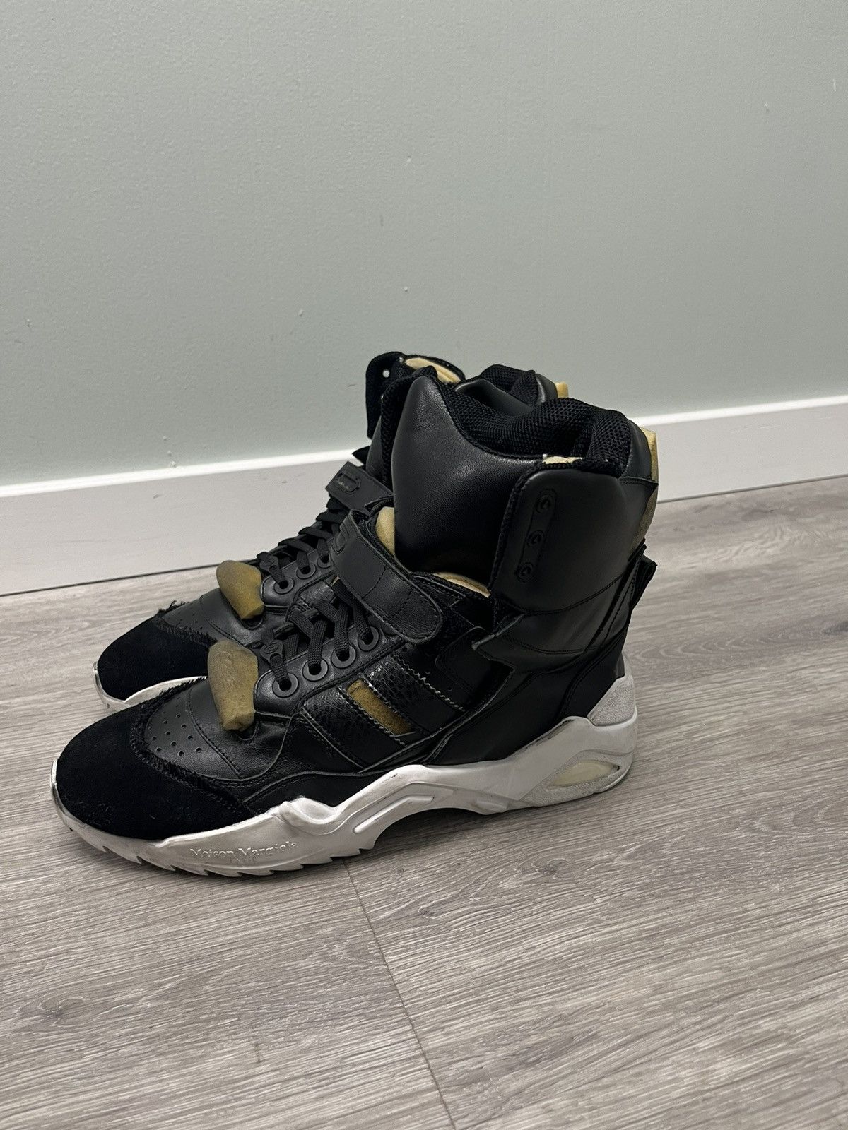 Maison Margiela Deconstructed High Top Trainers. 42 Size US 9 / EU 42 - 10 Thumbnail