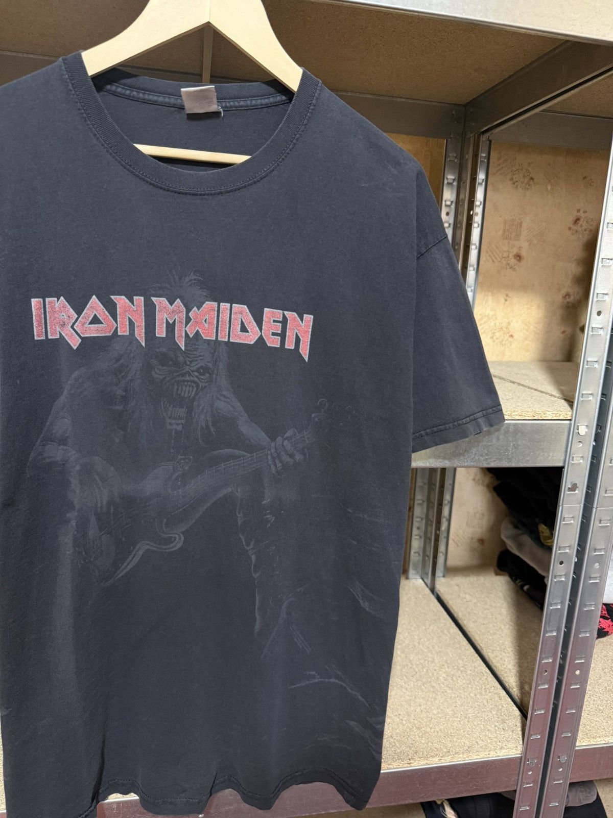 Band Tees × Vintage Vintage 2000’s Iron Maiden Rock Band T-Shirt Y2K Hype Size US XL / EU 56 / 4 - 3 Thumbnail