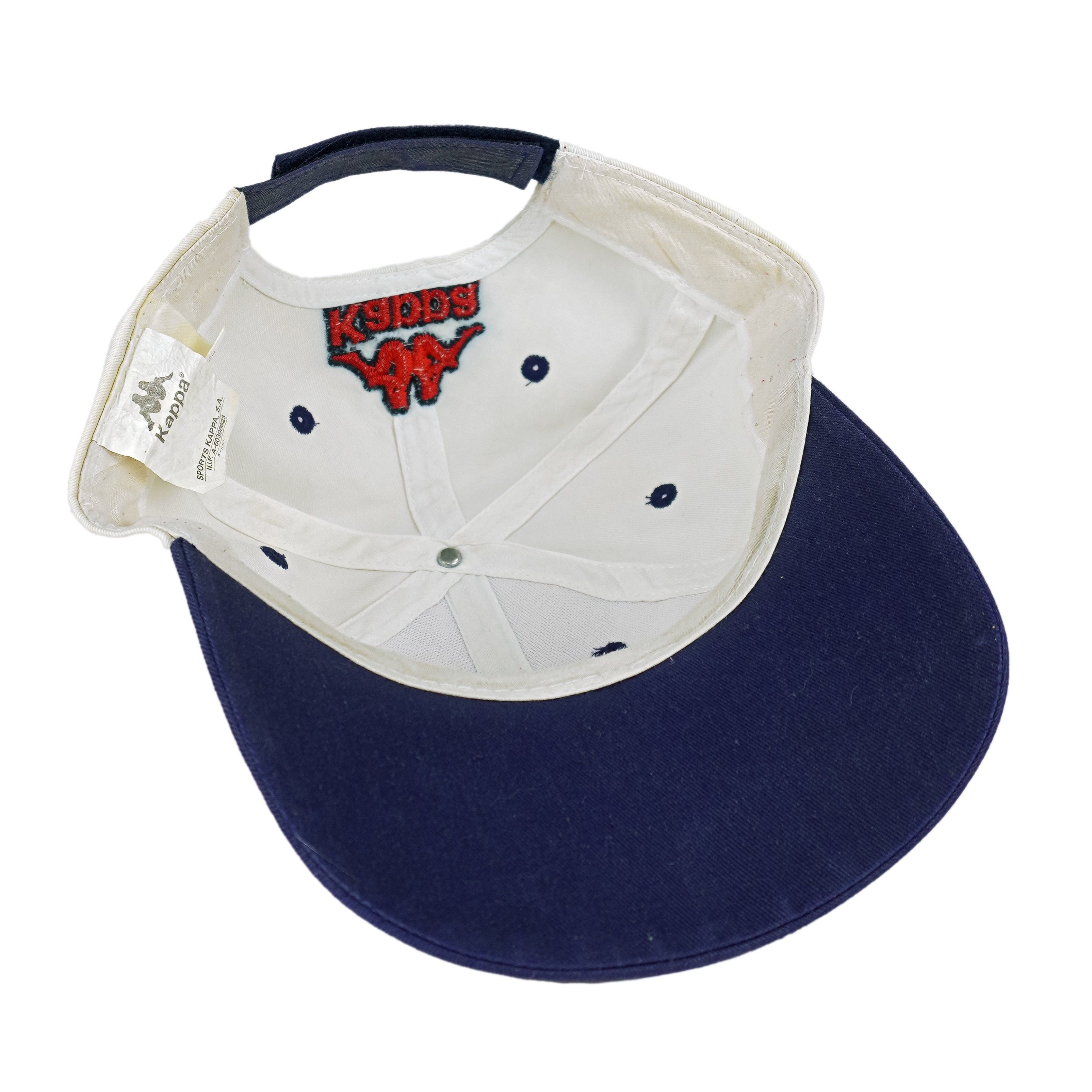 Kappa Athletic Spell-Out Strap Back Hat 1990s Size ONE SIZE - 4 Thumbnail