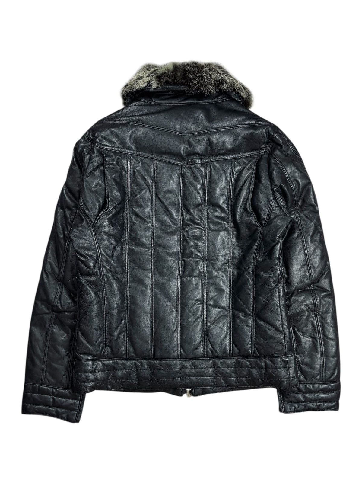 Yasuyuki Ishii 2000s Maniac Works - Excella Zips Rider Leather Jacket Size US M / EU 48-50 / 2 - 4 Thumbnail