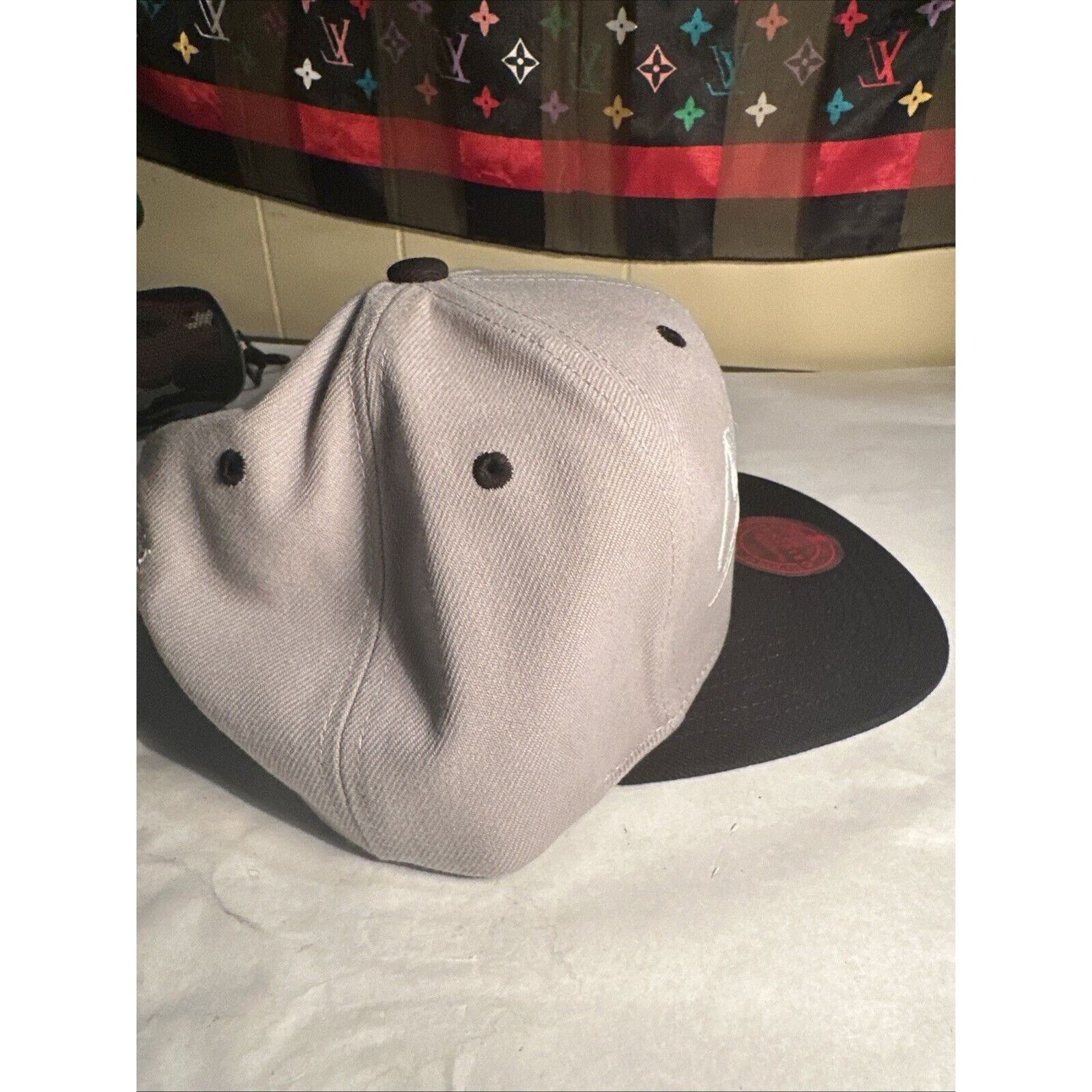 Mitchell & Ness Mitchell & Ness Brooklyn NETS New York Snapback grey hat cap Size ONE SIZE - 9 Thumbnail