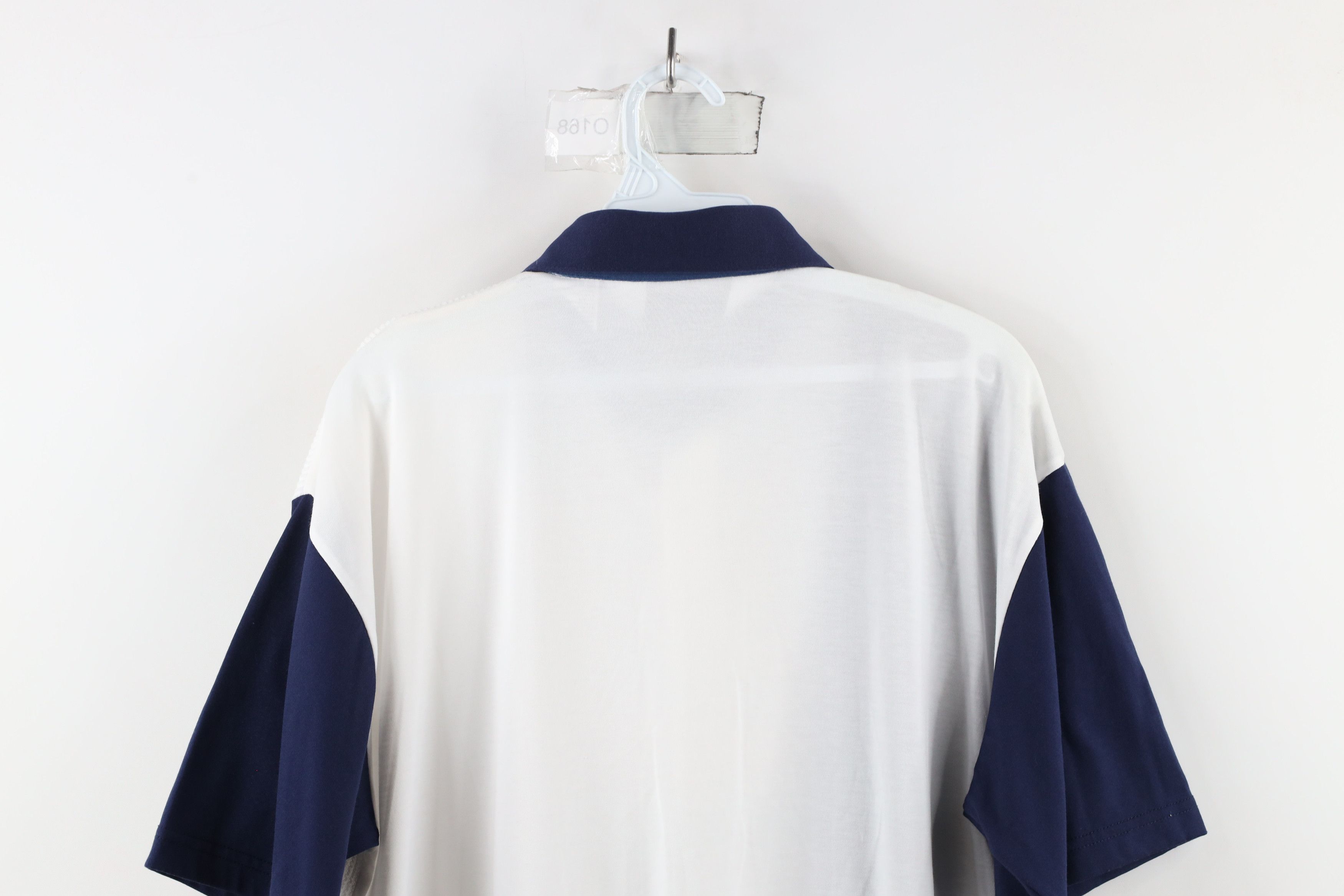 Vintage Vintage 90s Streetwear Block Geometric Pullover Polo Shirt Size US M / EU 48-50 / 2 - 8 Thumbnail