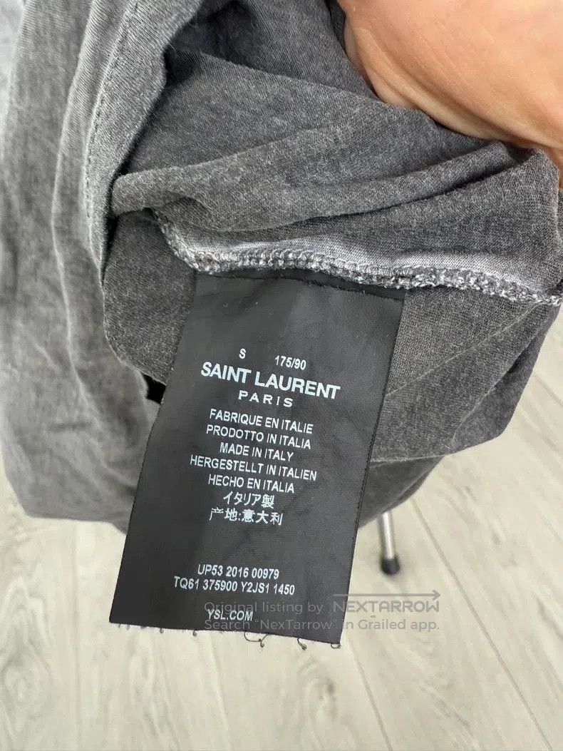 Saint Laurent Paris SAINT LAURENT Distressed Silk T. Size US S / EU 44-46 / 1 - 4 Thumbnail