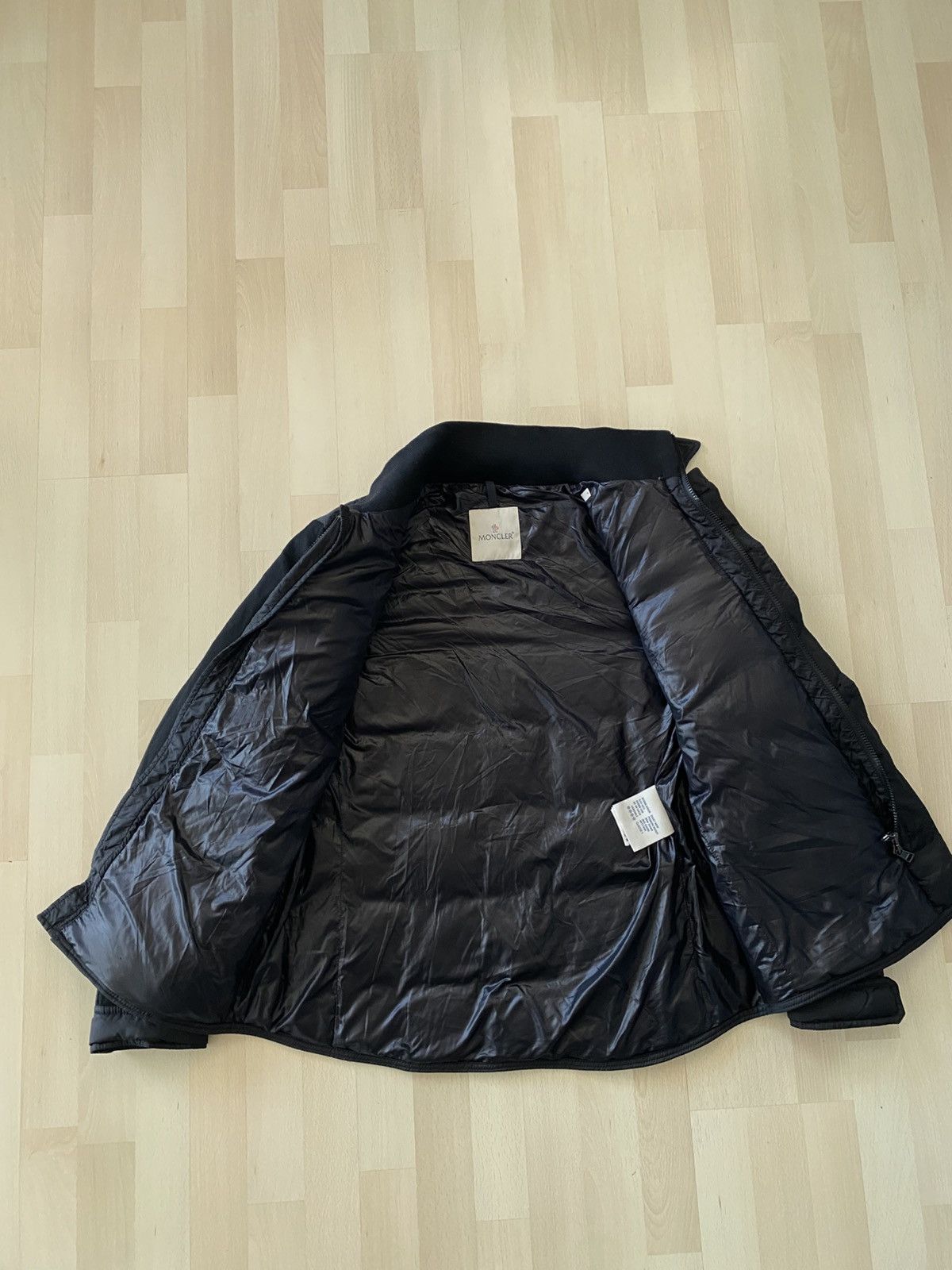 Moncler Moncler Down Jacket Black Patch Blais Giubbotto Size US L / EU 52-54 / 3 - 16 Thumbnail