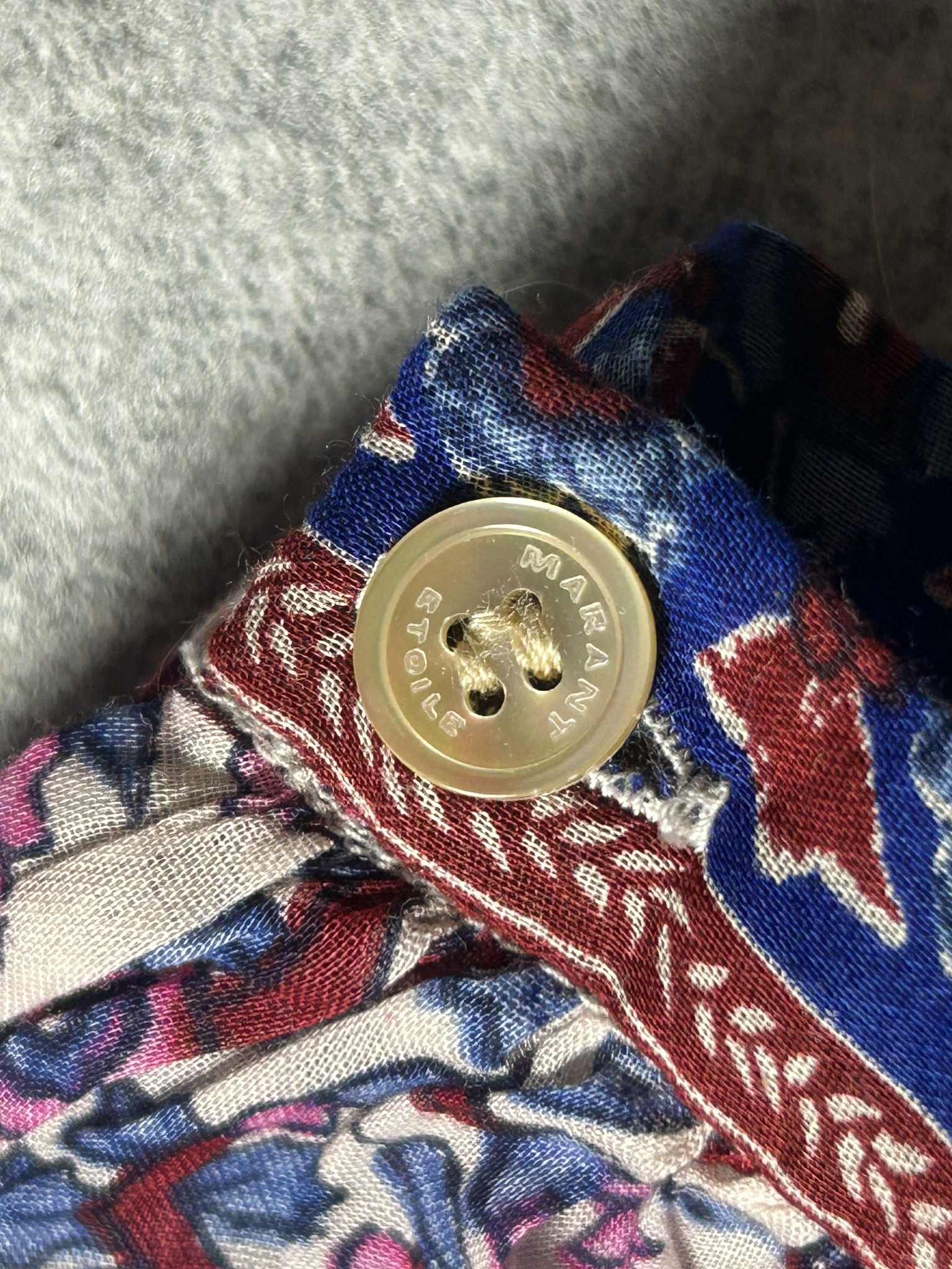 Isabel Marant Etoile Isabel Marant Etoile Gilinesia Print-Embellished Dress EU 36 Size XS / US 0-2 / IT 36-38 - 7 Thumbnail