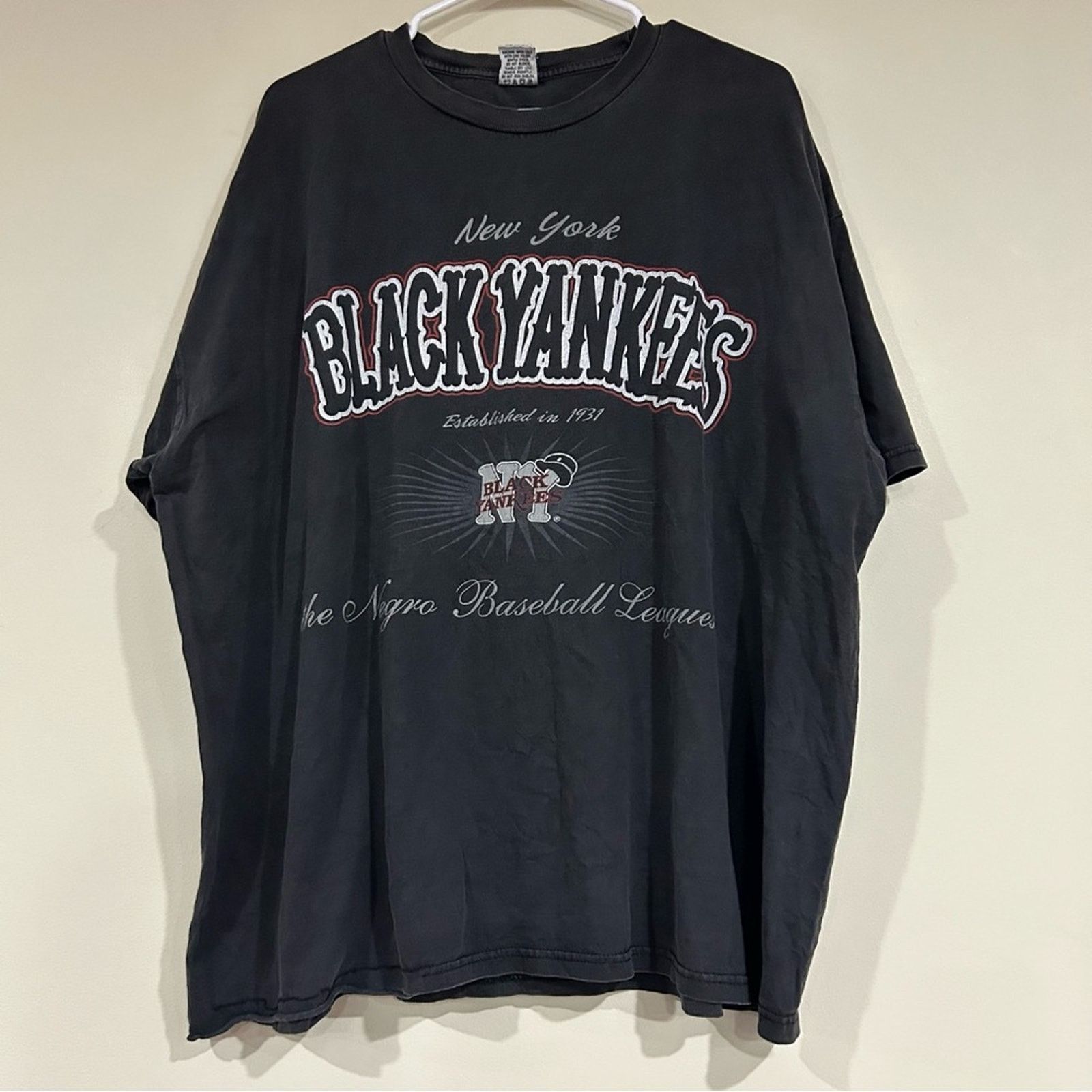 Other Vintage New York Black Yankees Baseball Shirt Size US XXL / EU 58 / 5 - 1 Thumbnail