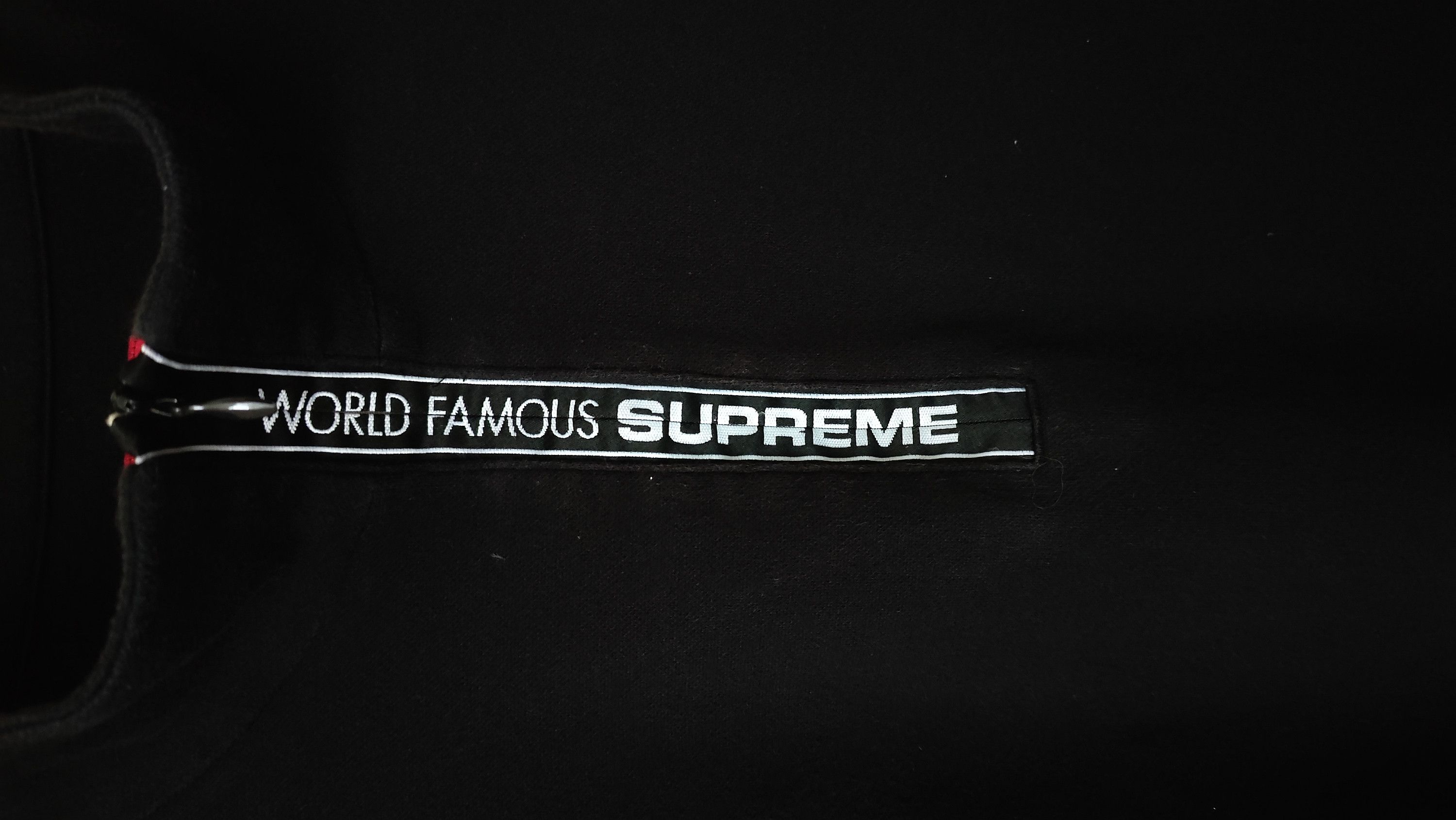 Supreme Supreme World Famous Stripe 1/3 Zip Sweatshirt Size US L / EU 52-54 / 3 - 3 Thumbnail