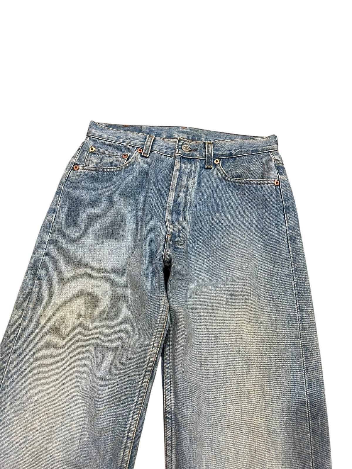 Levi's 90’s Levi’s 501 Faded Denim Jean Size US 28 / EU 44 - 3 Thumbnail