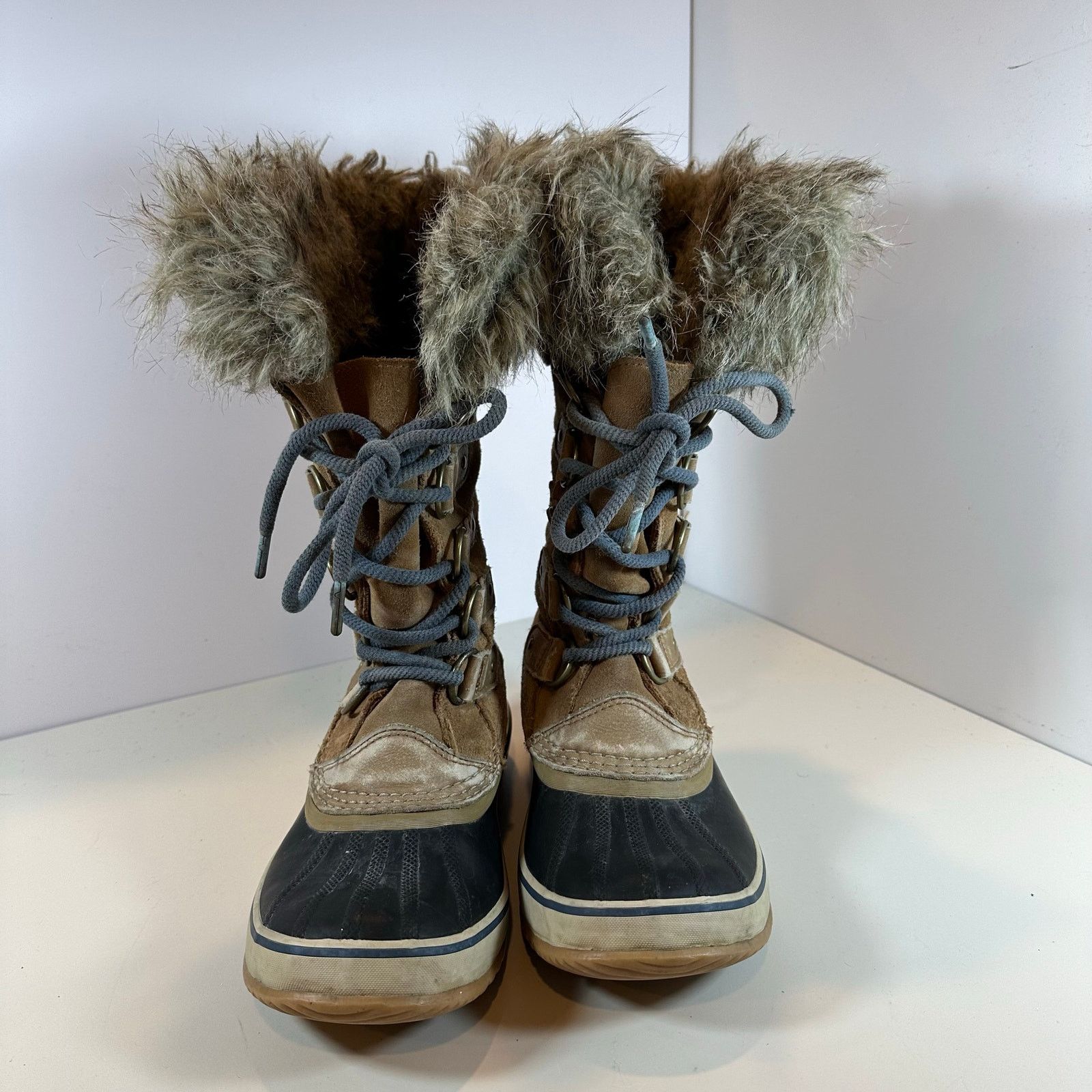 SOREL Sorel Joan Arctic Boots Women's 6.5 Winter Snow Faux Fur Size US 6.5 / IT 36.5 - 2 Thumbnail
