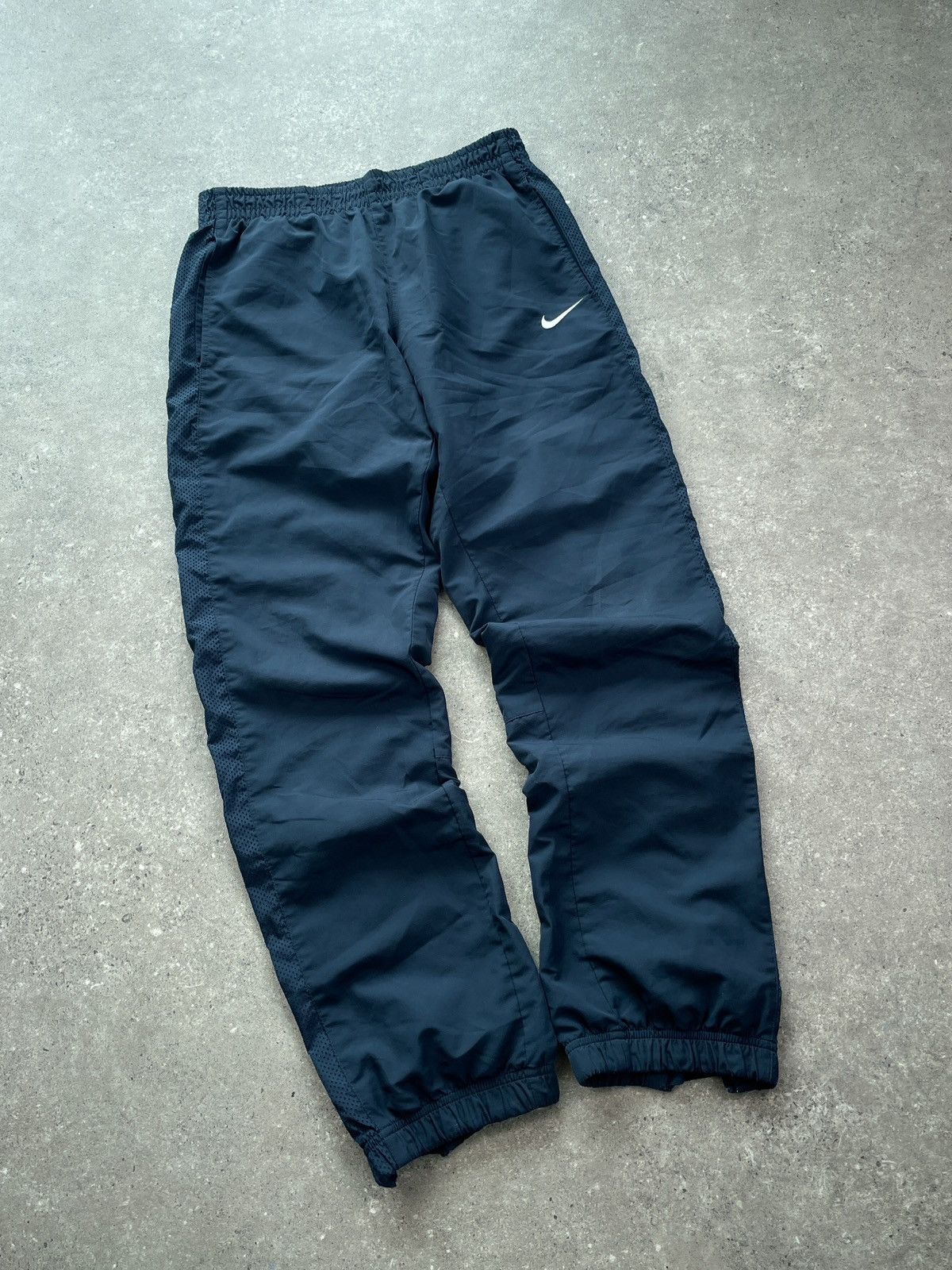 Nike × Vintage Vintage Nike Parachute Track Pants Drill 90s Size US 30 / EU 46 - 1 Thumbnail