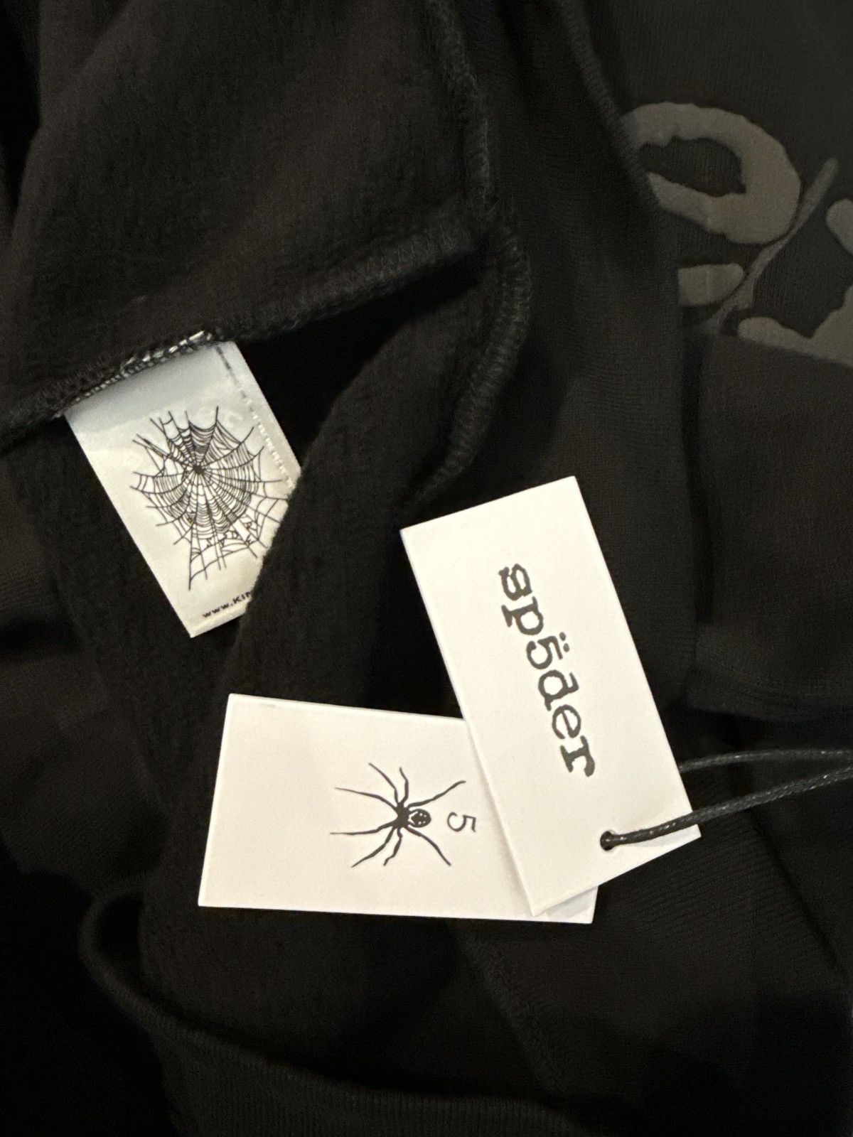 Sp5der Spider OG Web Phantom Zip Up Hoodie Size US L / EU 52-54 / 3 - 6 Thumbnail