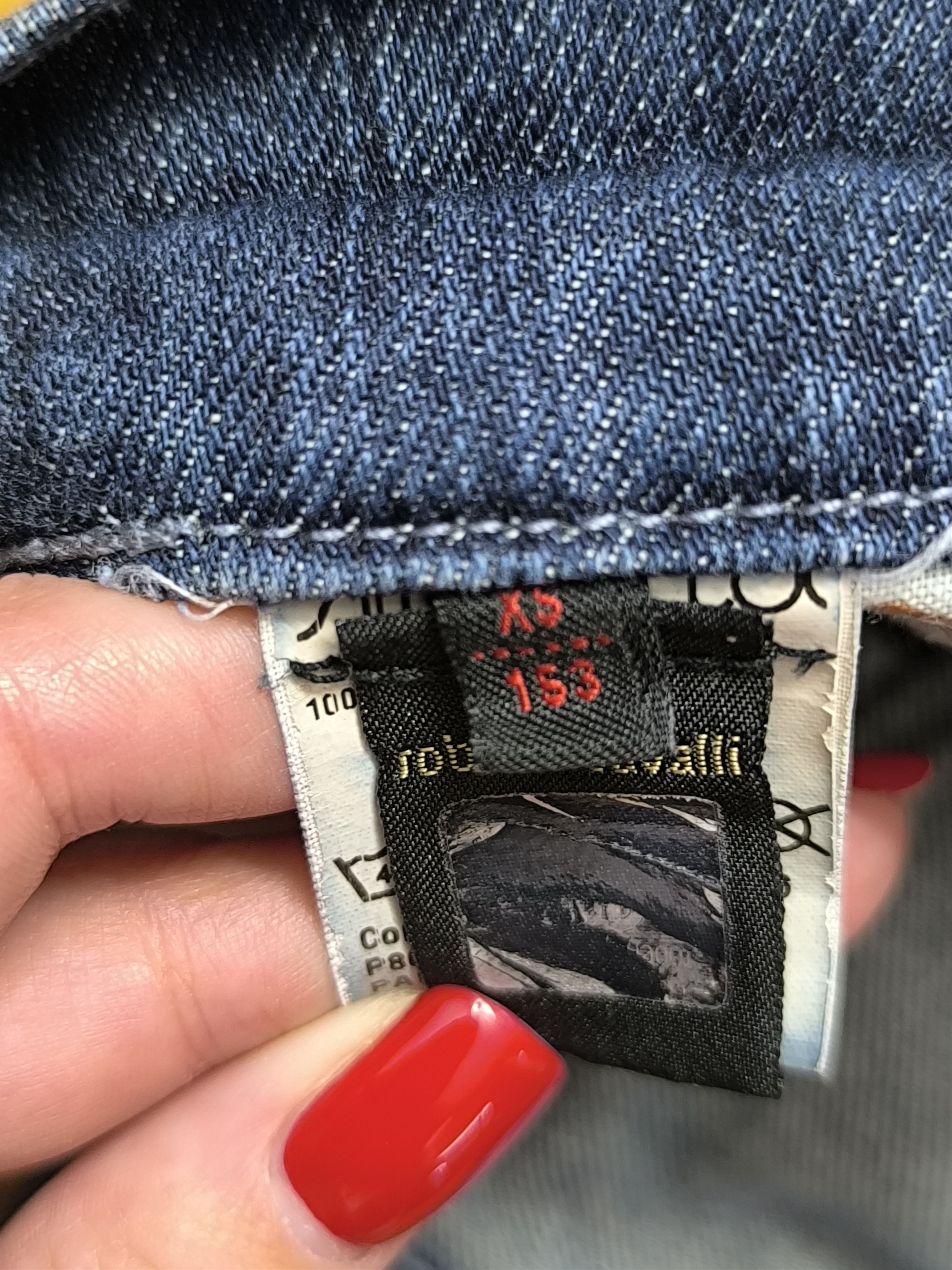 Roberto Cavalli Roberto Cavalli Vintage Devils Junior Blue Jeans Size XS Y2K Size 24" / US 00 / IT 34 - 11 Thumbnail