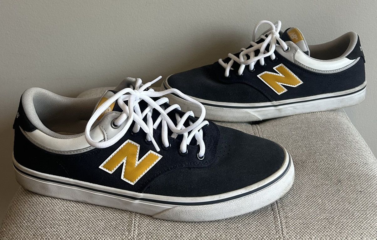 New Balance Mens Numeric 255 Skate Shoes Low Trek Blue