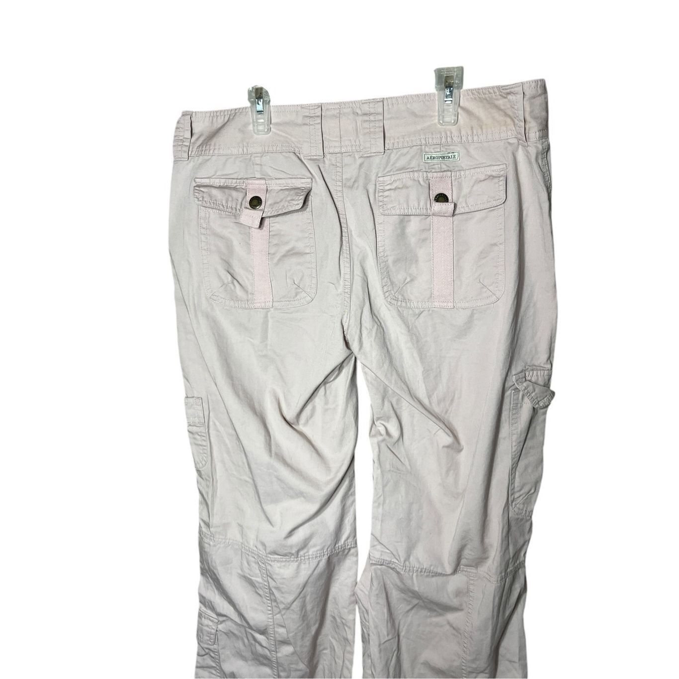 Aeropostale Vintage Aeropostale Y2K Light Pink Cargo Parachute Pants Siz Size 34" / US 12 / IT 48 - 6 Thumbnail
