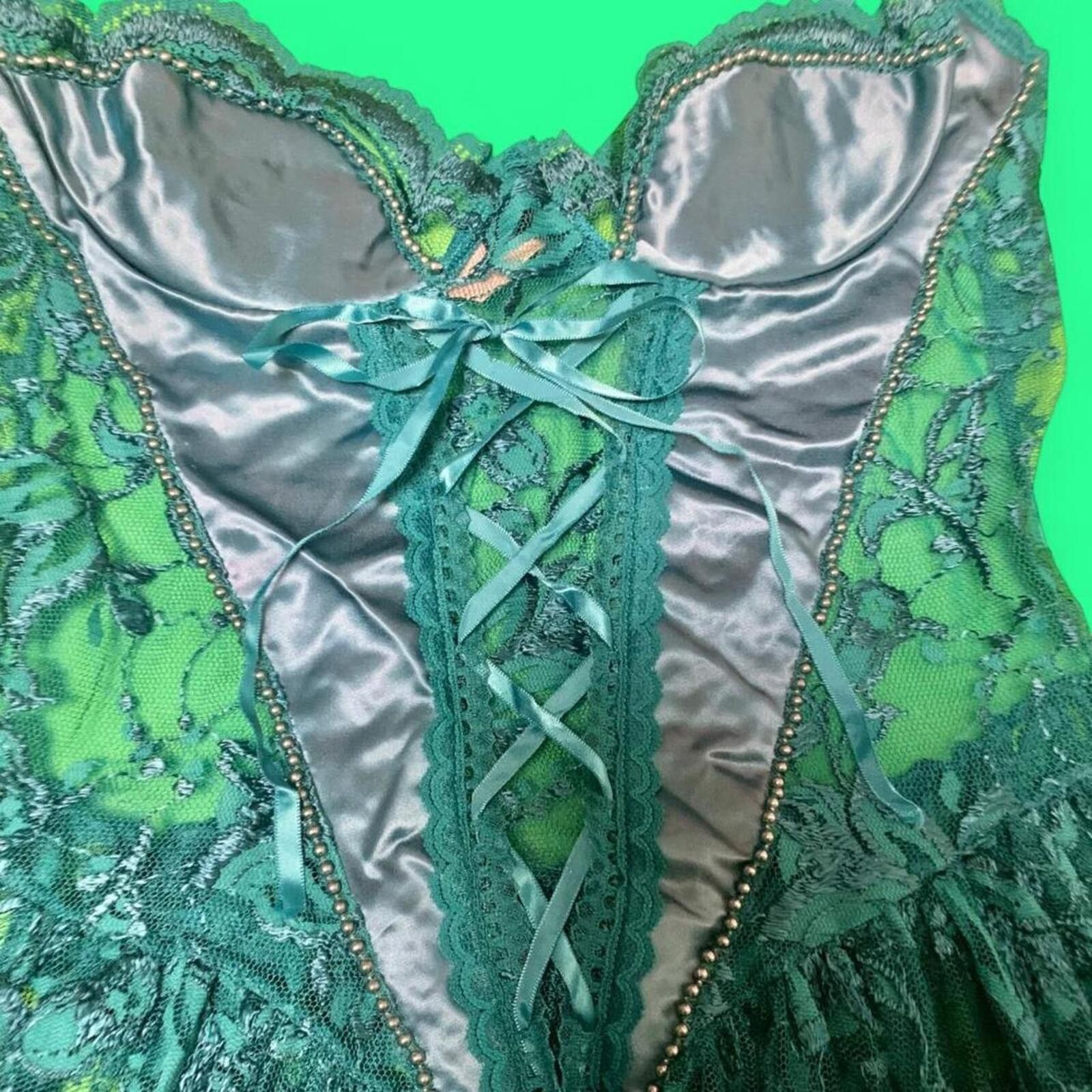 Other Rare Fredericks of Hollywood lingere corset dress Size L / US 10 / IT 46 - 3 Thumbnail