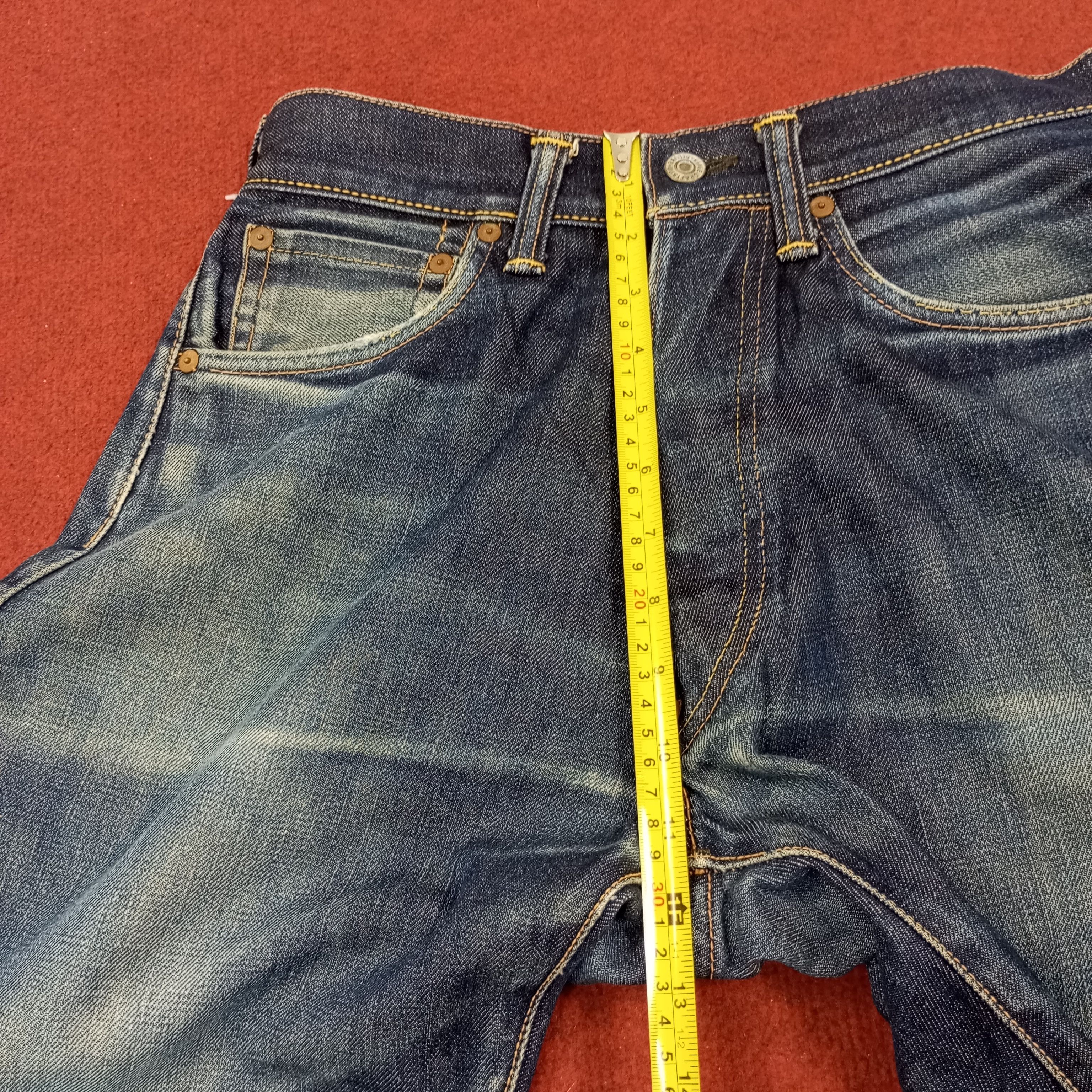 Evisu × Japanese Brand × Vintage Evisu Japanese Brand Fashion Style Custom Daicock Jeans Size US 27 - 8 Thumbnail