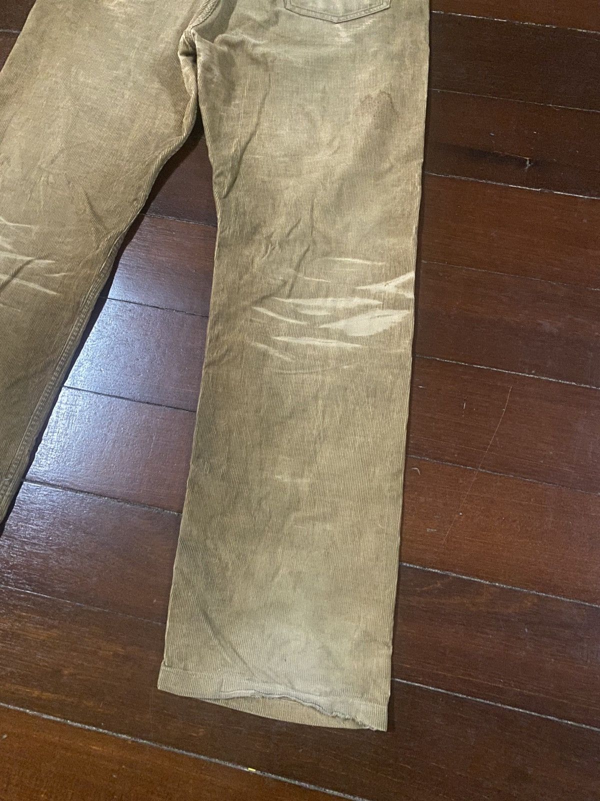 A.P.C. Vintage y2k hiver 2000 A.P.C. Valvet flare faded pants Size US 35 - 9 Thumbnail