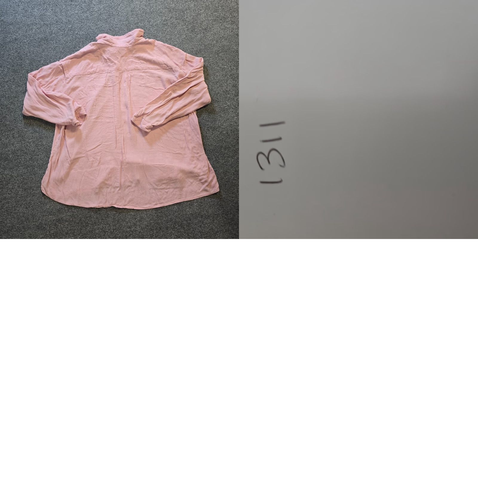 J. Jill J Jill Top Womens 3X Pink Button Up Long Sleeve Stretchy Capsule Casual Shirt Blouse Regular Plus Size Womens Size XXL / US 16-18 / IT 52-54 - 8 Thumbnail