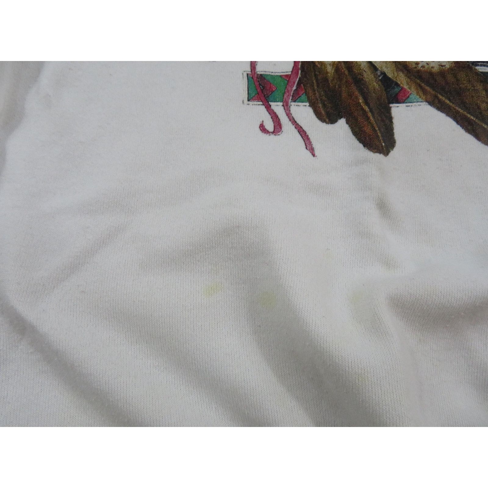 Other Untamed Spirit Motorcycle Sweatshirt, White Womens XL? 1990s Size XL / US 12-14 / IT 48-50 - 6 Thumbnail