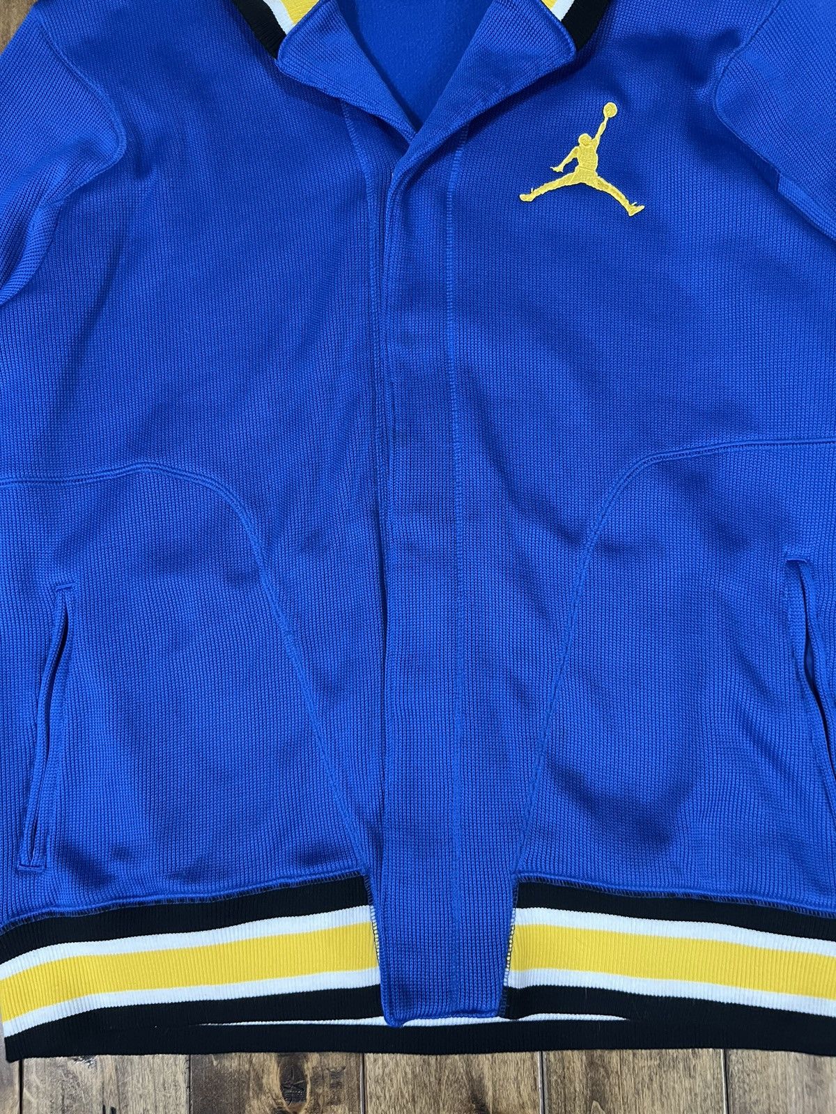 Jordan Brand × Vintage Vintage Jordan Cardigan Sweater Size US XXL / EU 58 / 5 - 8 Thumbnail