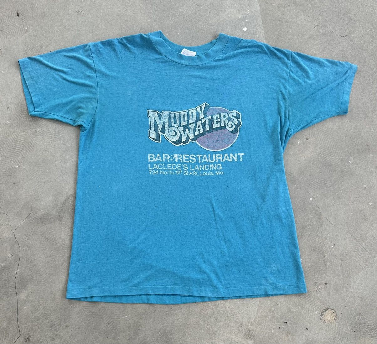 Hanes × Vintage VINTAGE PAPERTHIN MUDDY WATERS TEE Size US L / EU 52-54 / 3 - 1 Thumbnail