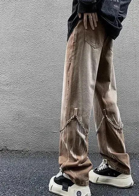 Japanese Brand Trendy Straight-leg Denim Pant Size US 32 / EU 48 - 6 Thumbnail