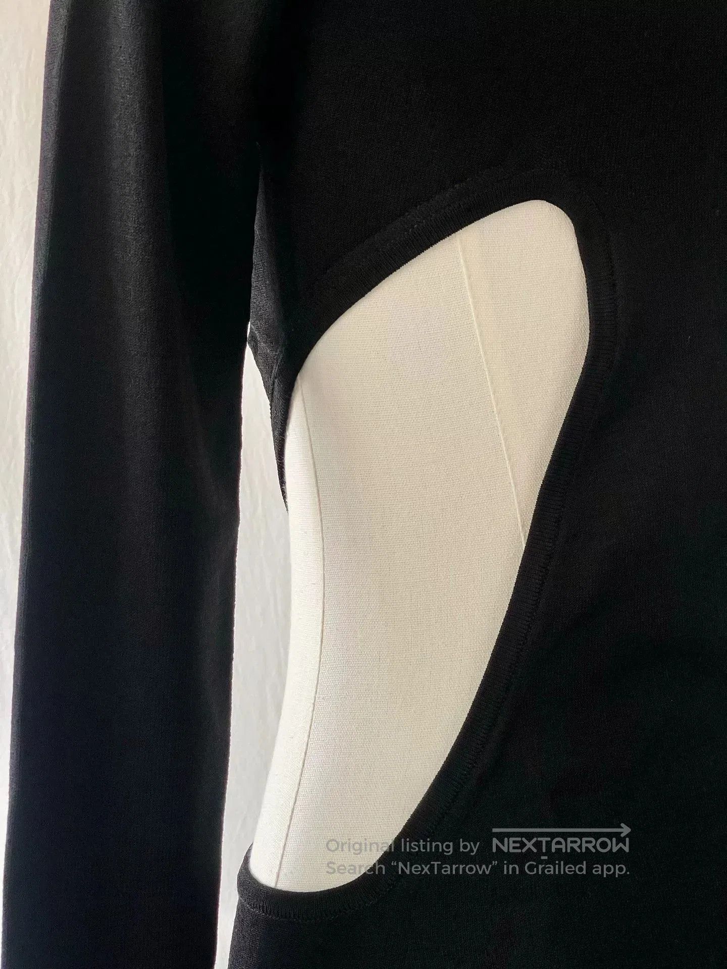 Issey Miyake Issey Miyake Black Long Sleeve Top. Size M / US 6-8 / IT 42-44 - 3 Thumbnail