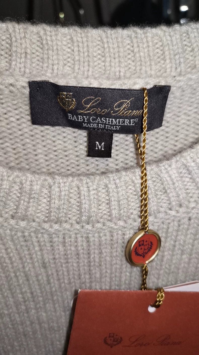 Loro Piana LORO PIANA cashmere sweater Size M / US 6-8 / IT 42-44 - 2 Thumbnail