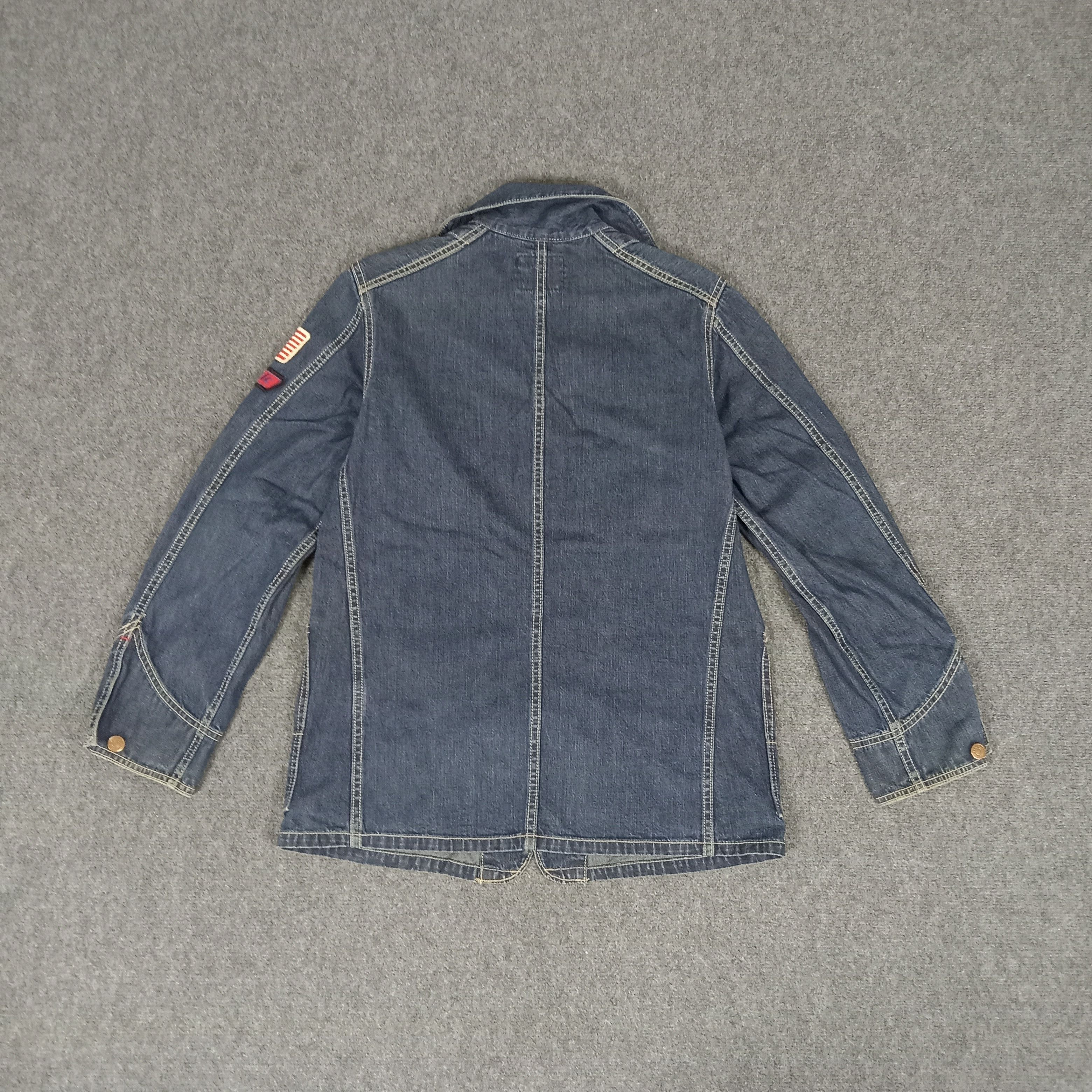 Hysteric Glamour × Japanese Brand × Vintage Hysteric Glamour Japanese Brand Patches Denim Jacket Size US S / EU 44-46 / 1 - 5 Thumbnail