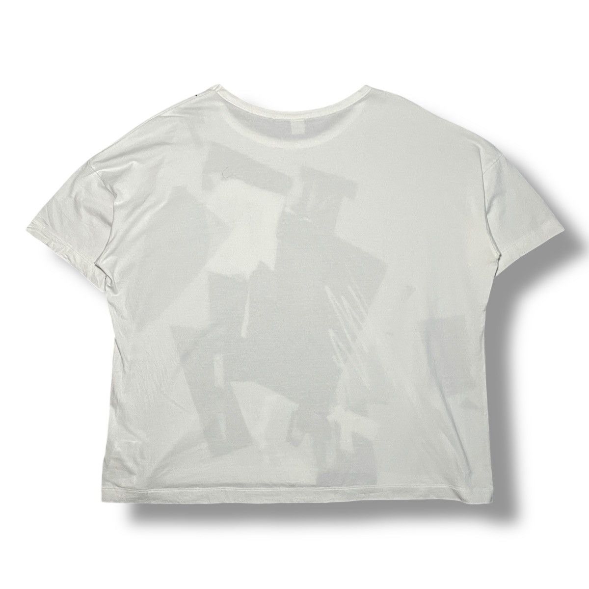Y's Y's Yohji Yamamoto Collage Print Loose Neck T-Shirt Size M / US 6-8 / IT 42-44 - 12 Thumbnail