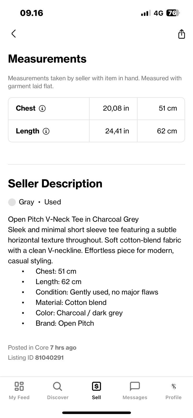 Hysteric Glamour •sold • Distressed Gothic Charcoal Minimalist Size US L / EU 52-54 / 3 - 7 Thumbnail