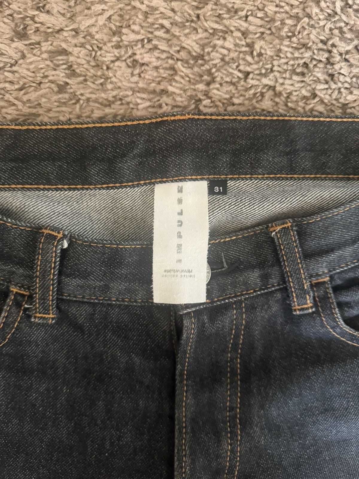 Japanese Brand × RIPVANWINKLE Low Waisted Flare Denim Size US 31 - 2 Thumbnail