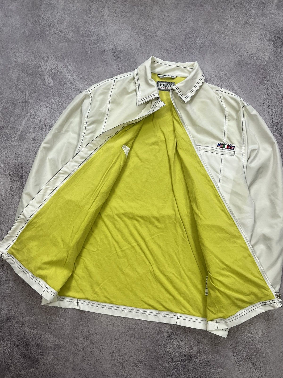 Versace Vintage Versace Sport Harington Bomber Jacket Mens XL Size US XL / EU 56 / 4 - 7 Thumbnail