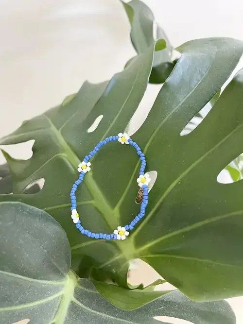 VIBE Y2K Floral Beads Bracelet Size ONE SIZE - 2 Thumbnail