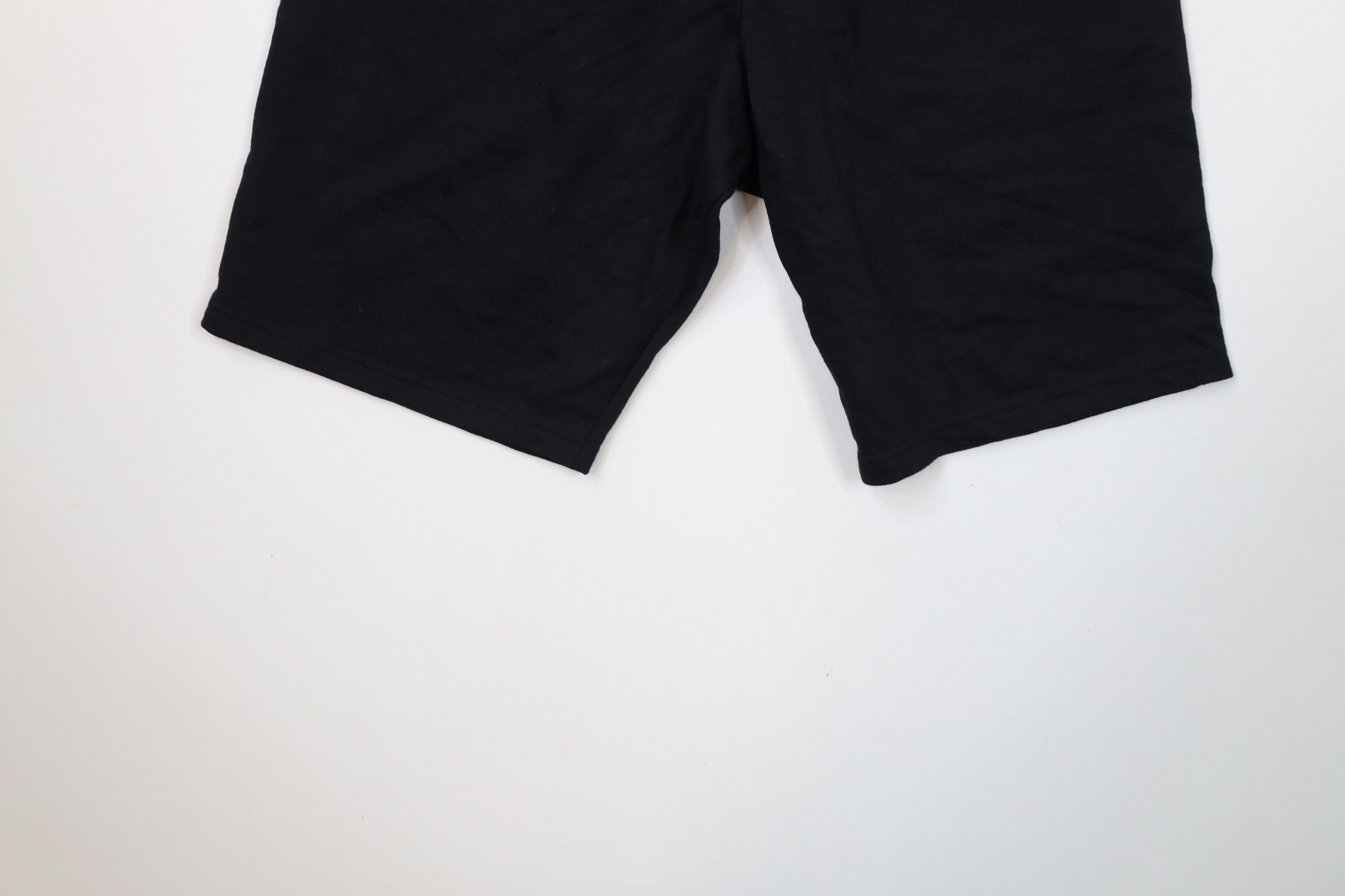 Vintage Vintage 90s Streetwear Blank Sweatpants Shorts Black USA Size US 30 / EU 46 - 12 Thumbnail