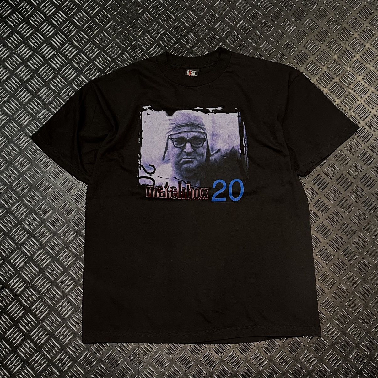 image of Band Tees Vintage Matchbox Twenty 1997 T-Shirt in Black, Men's (Size Large)