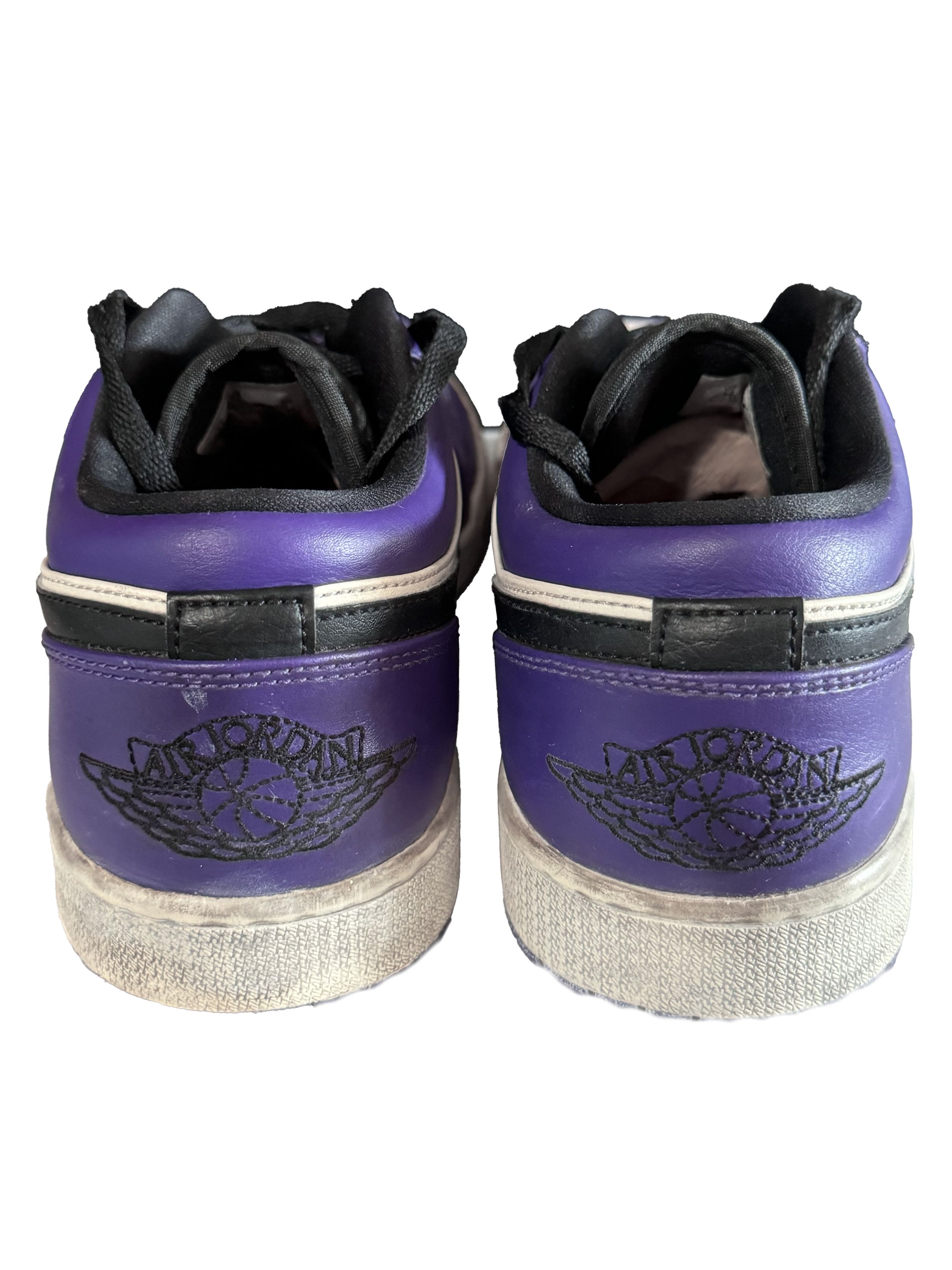 Nike Jordan 1 Low Court Purple Size US 12 / EU 45 - 4 Thumbnail