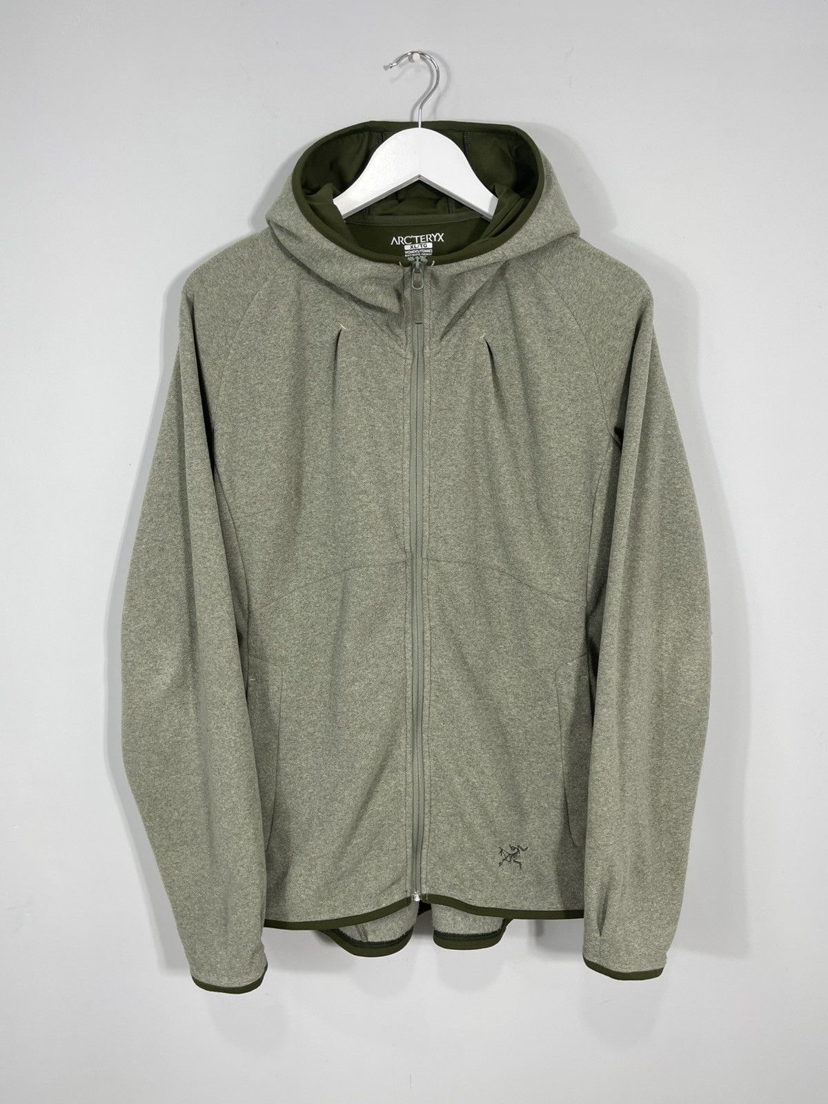 Arc'teryx Arcteryx Polartec Women's Gray Fleece Zip Hoodie Jacket Size XL / US 12-14 / IT 48-50 - 1 Thumbnail