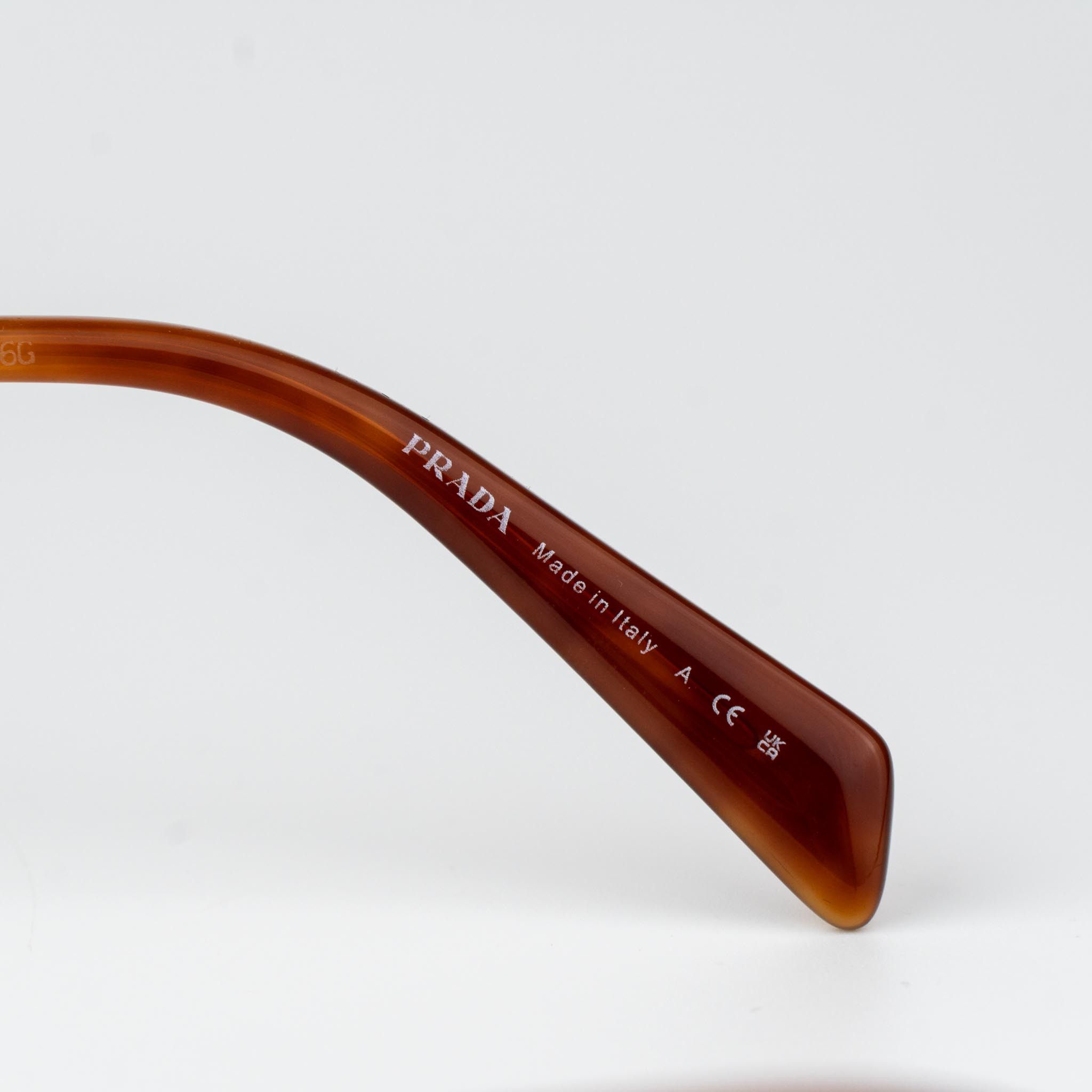 Prada Prada Women Eyeglasses Rectangle PRB50V 5AK1O1 NEW AUTHENTIC Size ONE SIZE - 7 Thumbnail