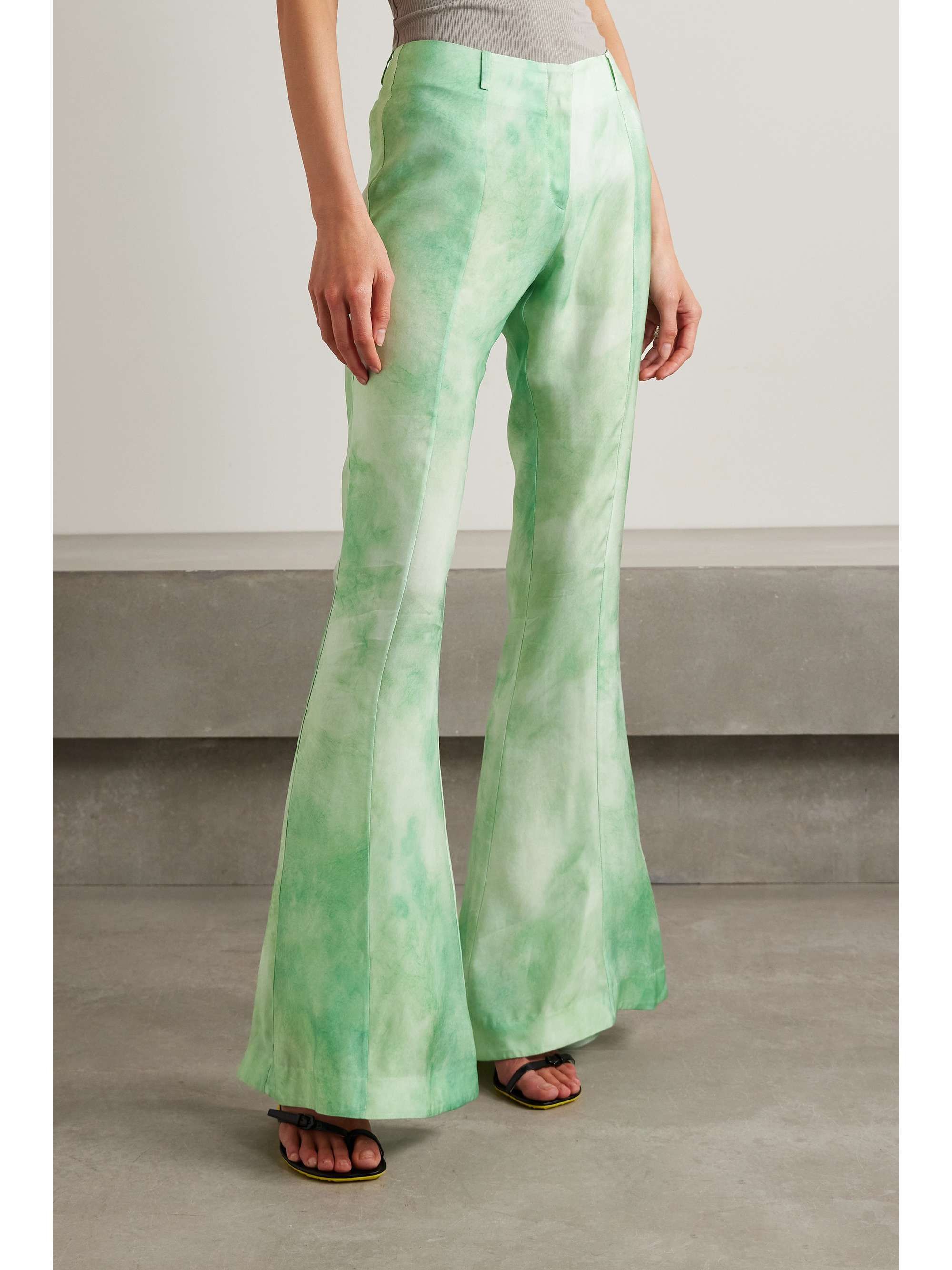 Acne Studios $560 Acne Studios Mid-rise Flared Pants Size 29" - 3 Thumbnail